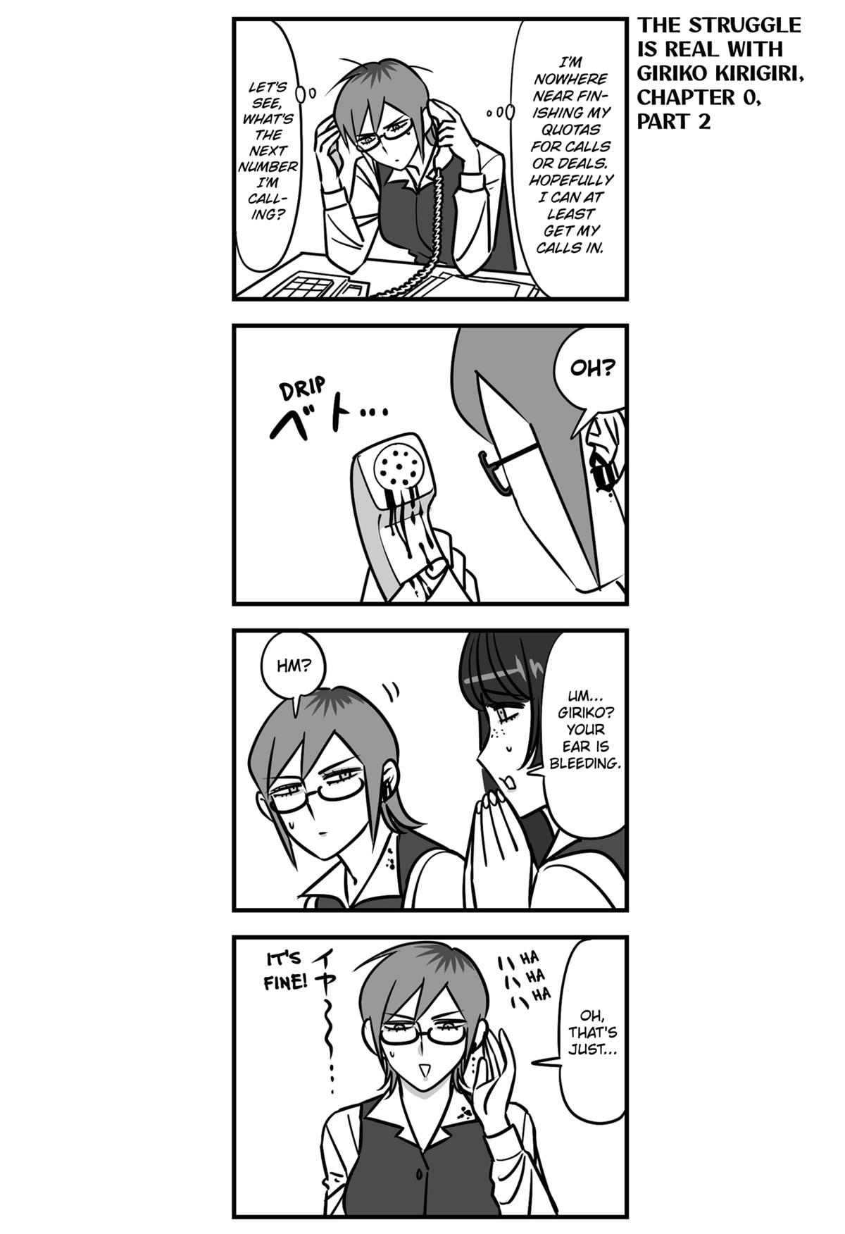 Read The Struggle is Real With Giriko Kirigiri Manga Online