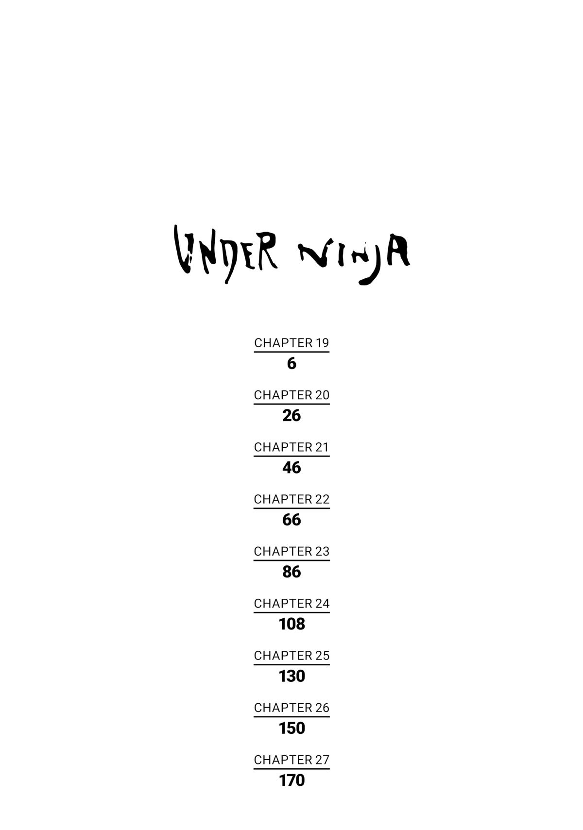 Read Under Ninja Manga Online