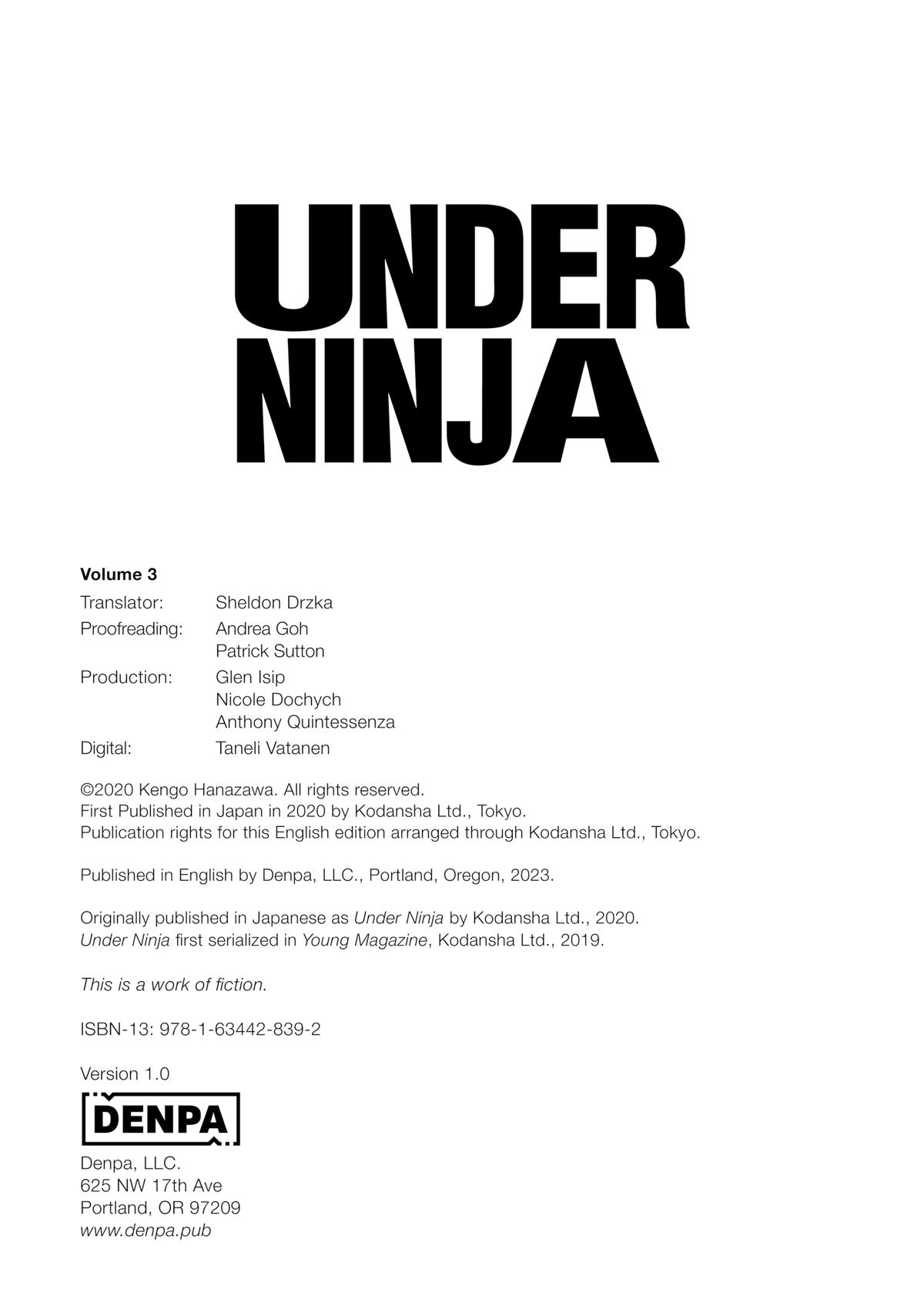 Read Under Ninja Manga Online