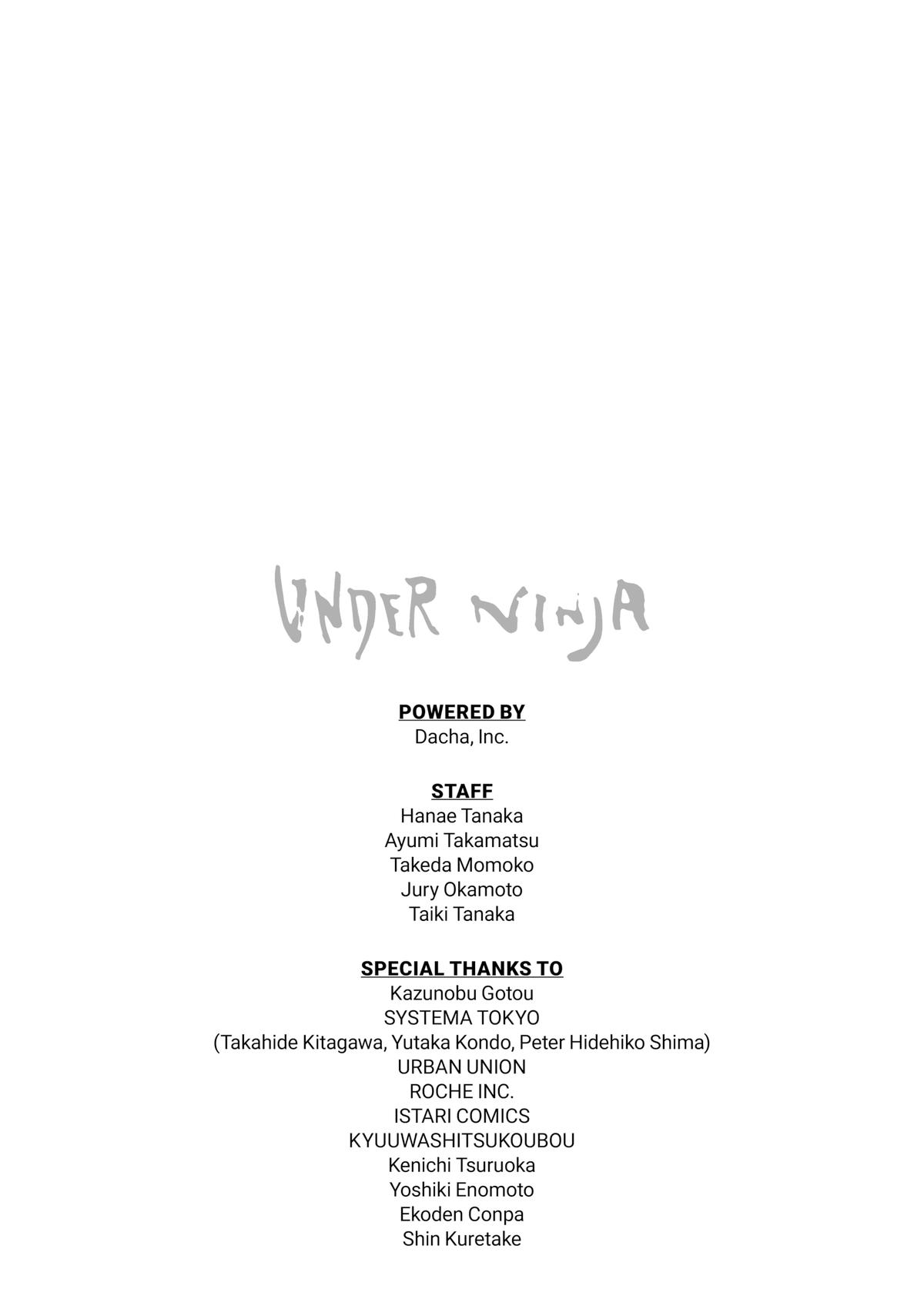 Read Under Ninja Manga Online