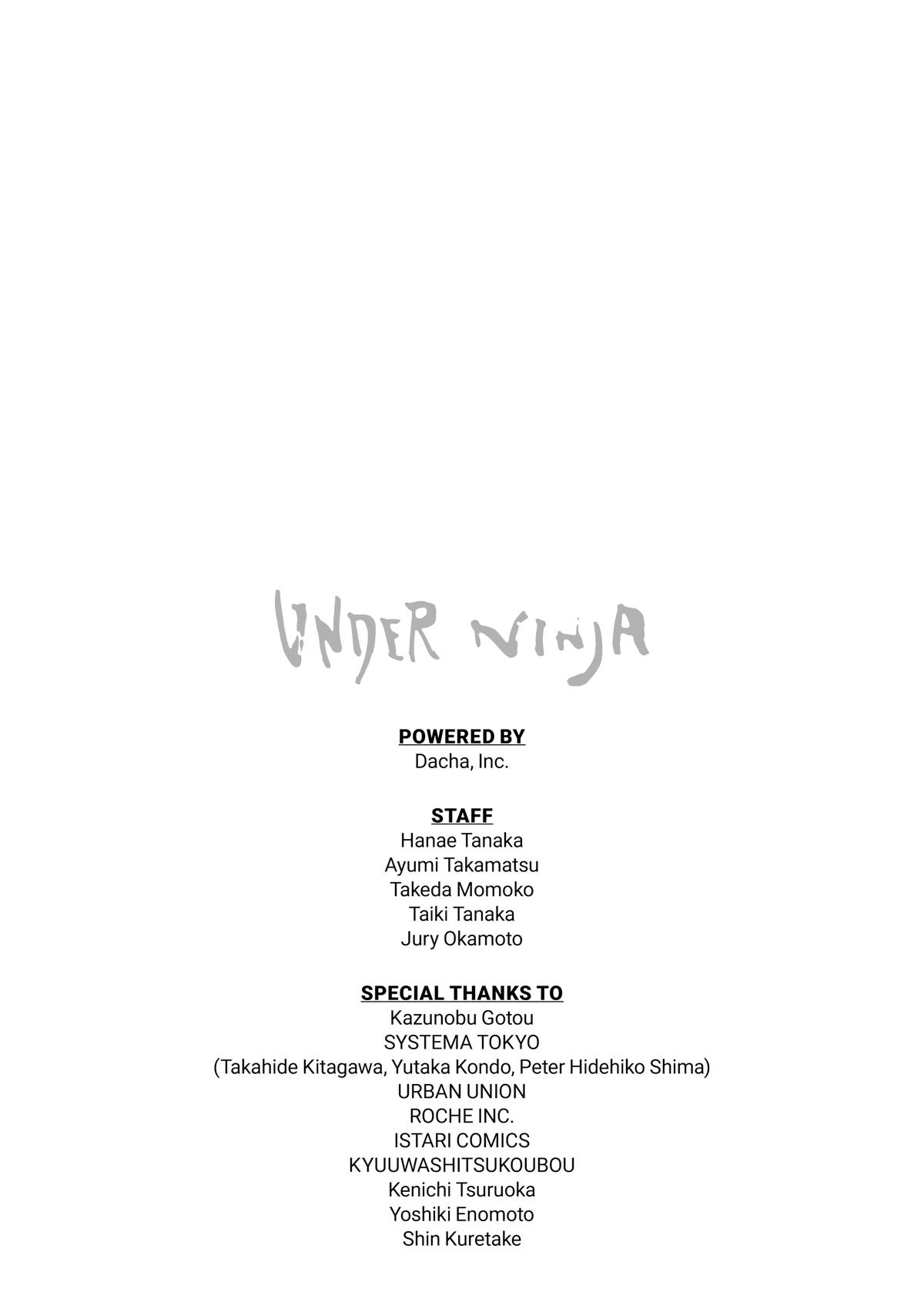 Read Under Ninja Manga Online