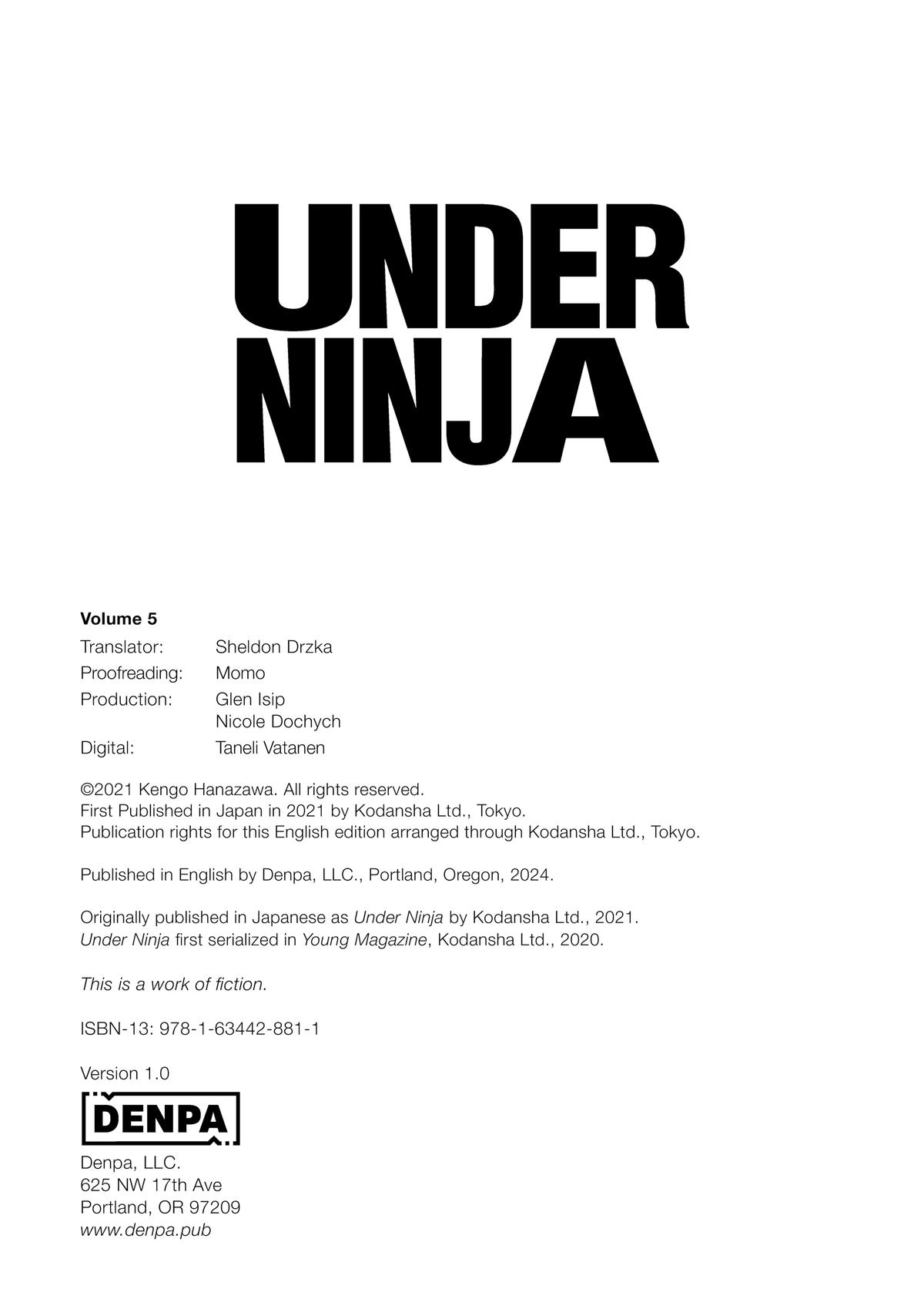 Read Under Ninja Manga Online