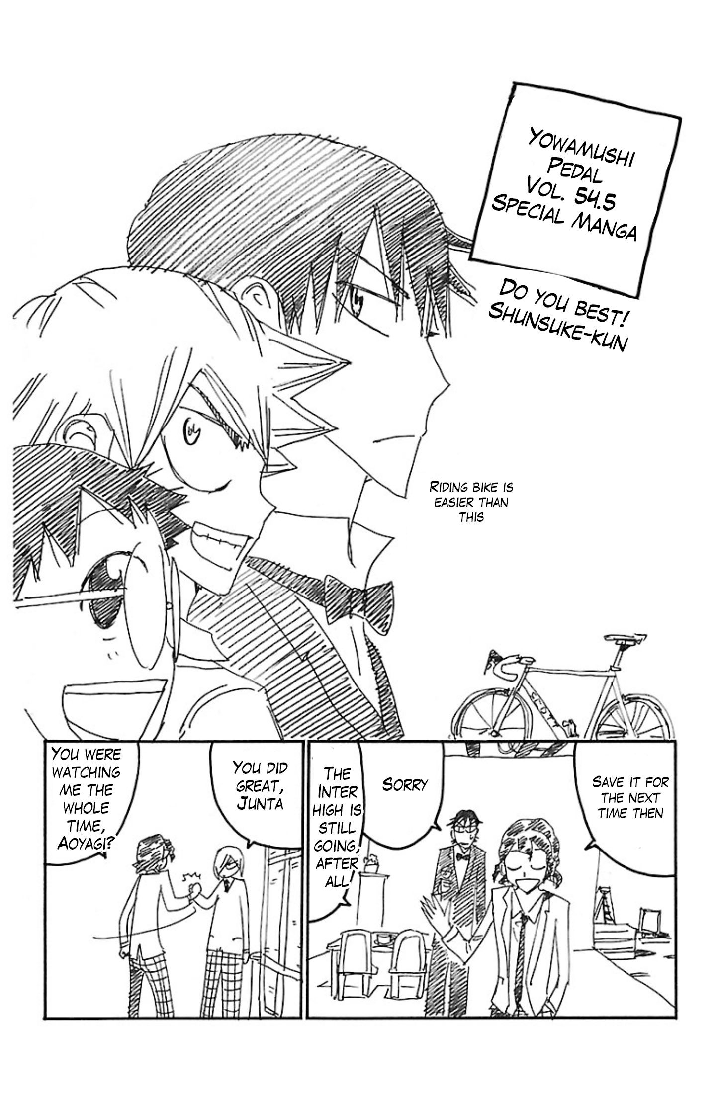 Read Yowamushi Pedal Manga Online