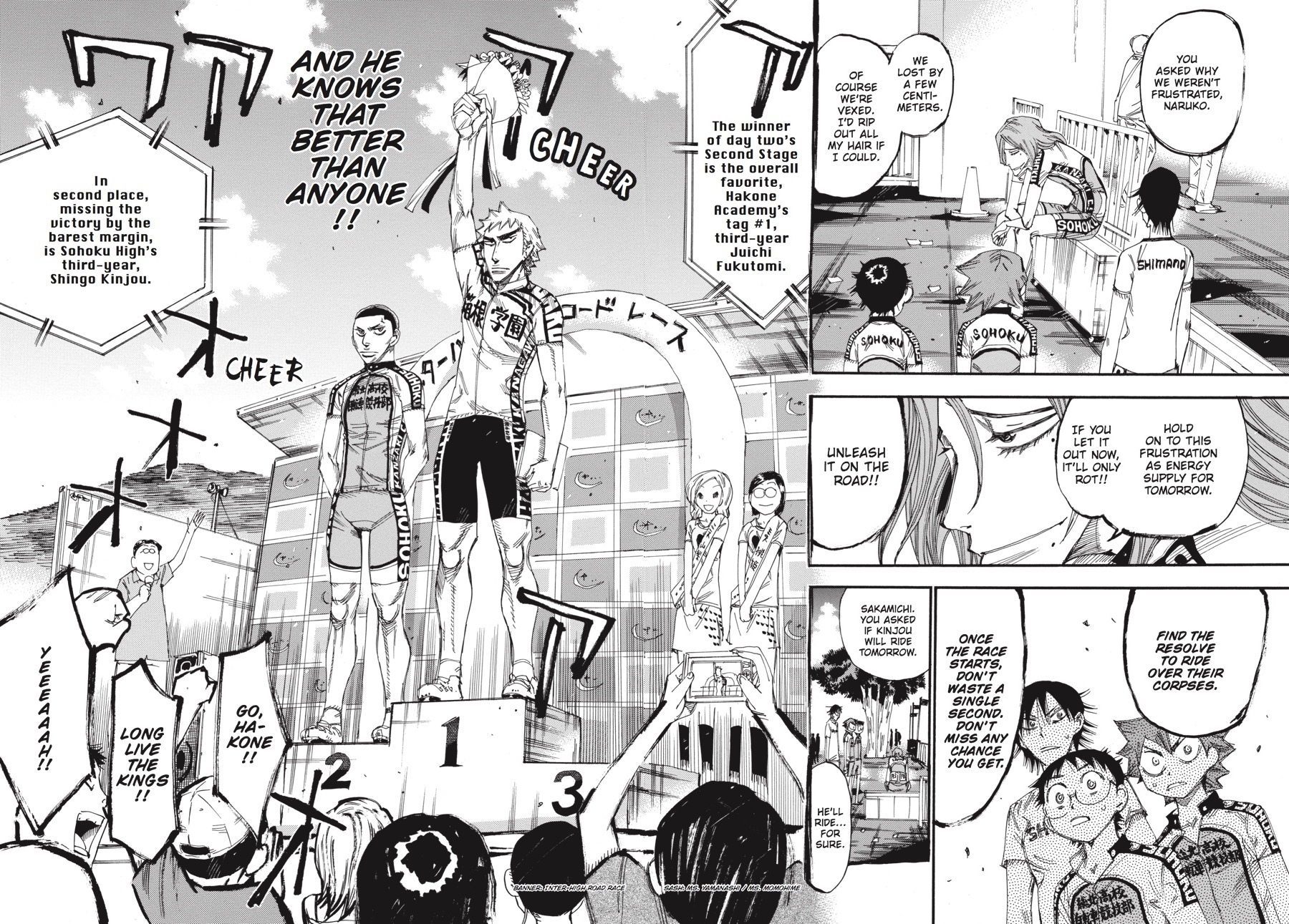 Read Yowamushi Pedal Manga Online