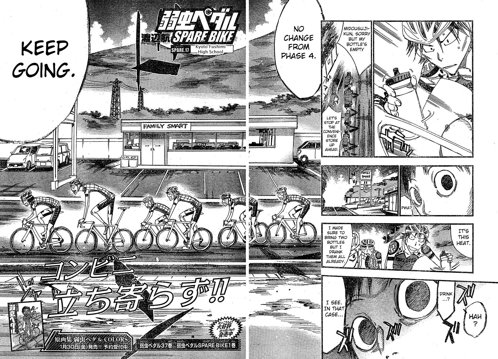 Read Yowamushi Pedal Manga Online