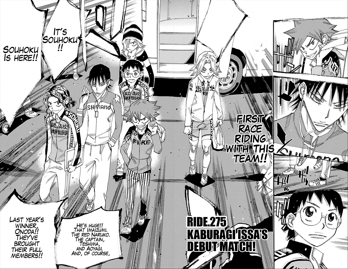 Read Yowamushi Pedal Manga Online