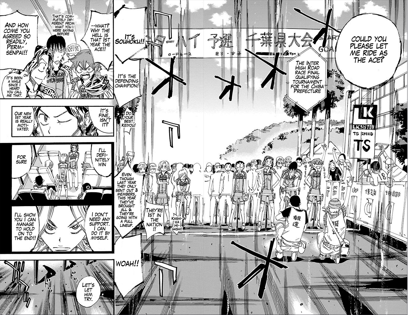 Read Yowamushi Pedal Manga Online