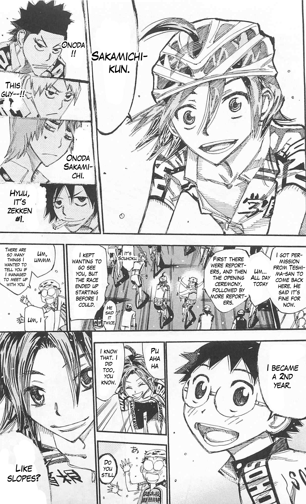 Read Yowamushi Pedal Manga Online
