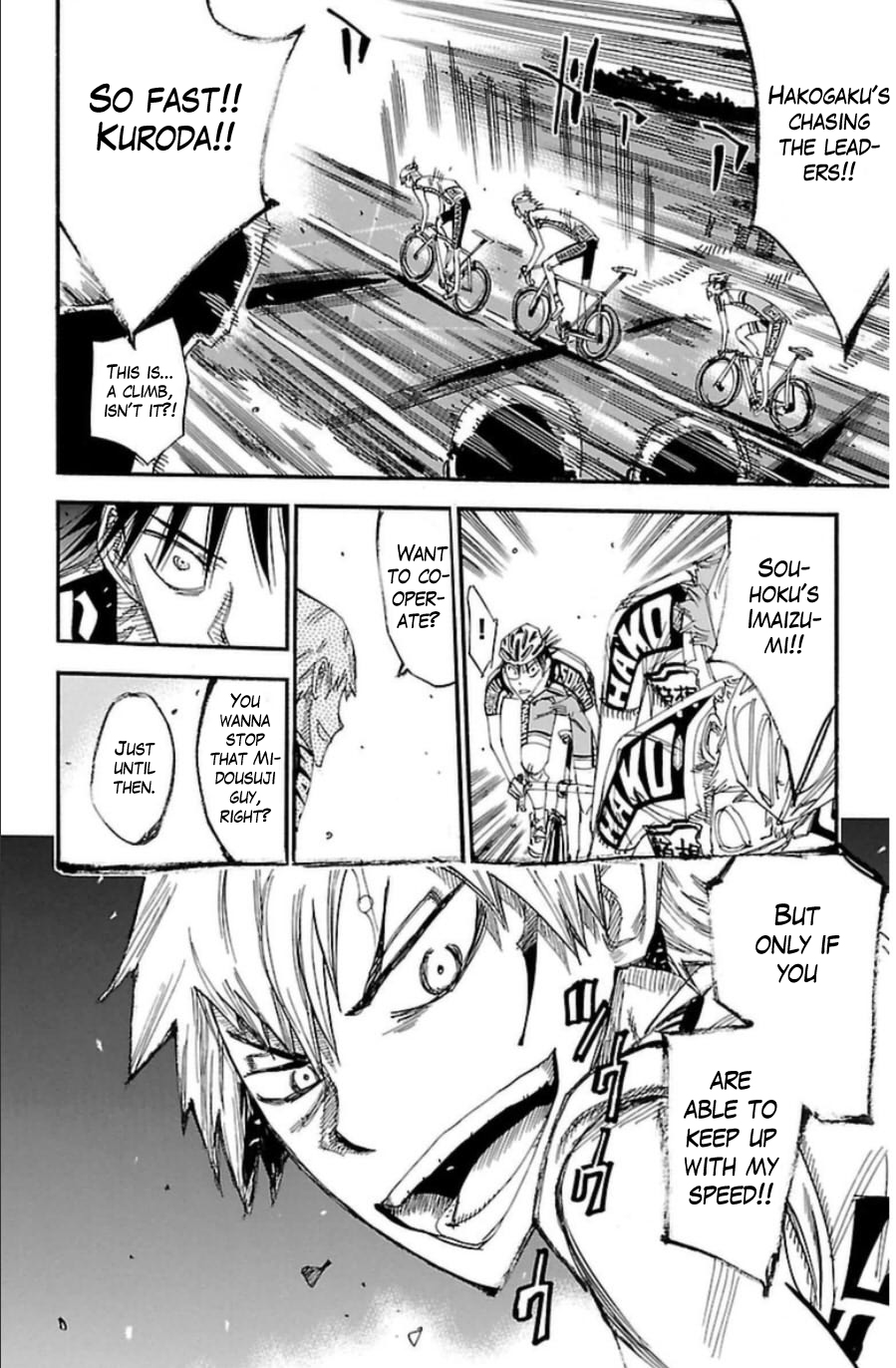 Read Yowamushi Pedal Manga Online