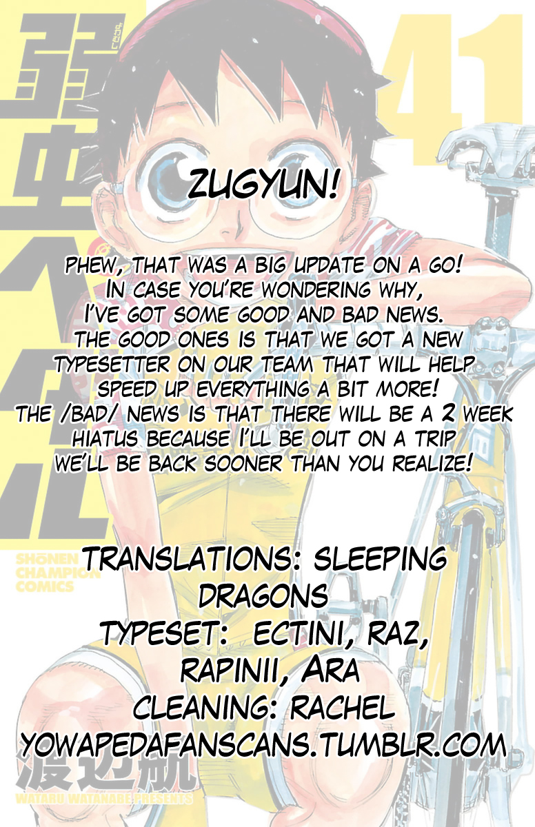 Read Yowamushi Pedal Manga Online