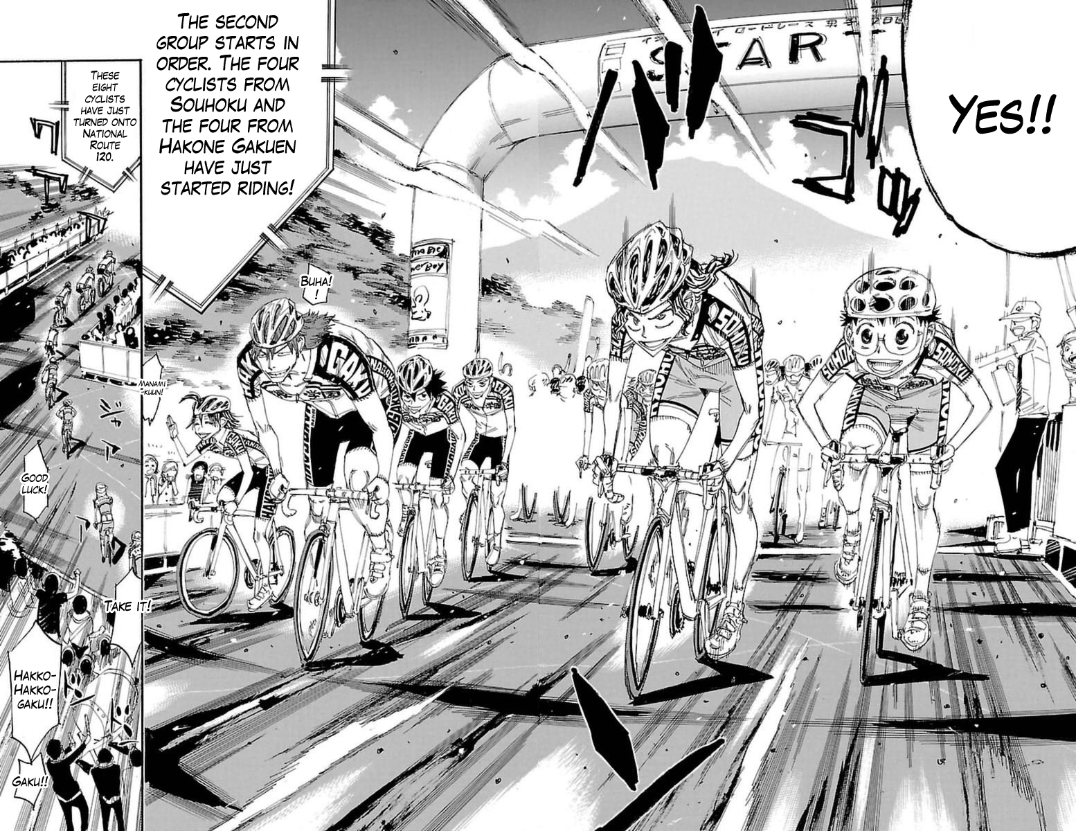 Read Yowamushi Pedal Manga Online