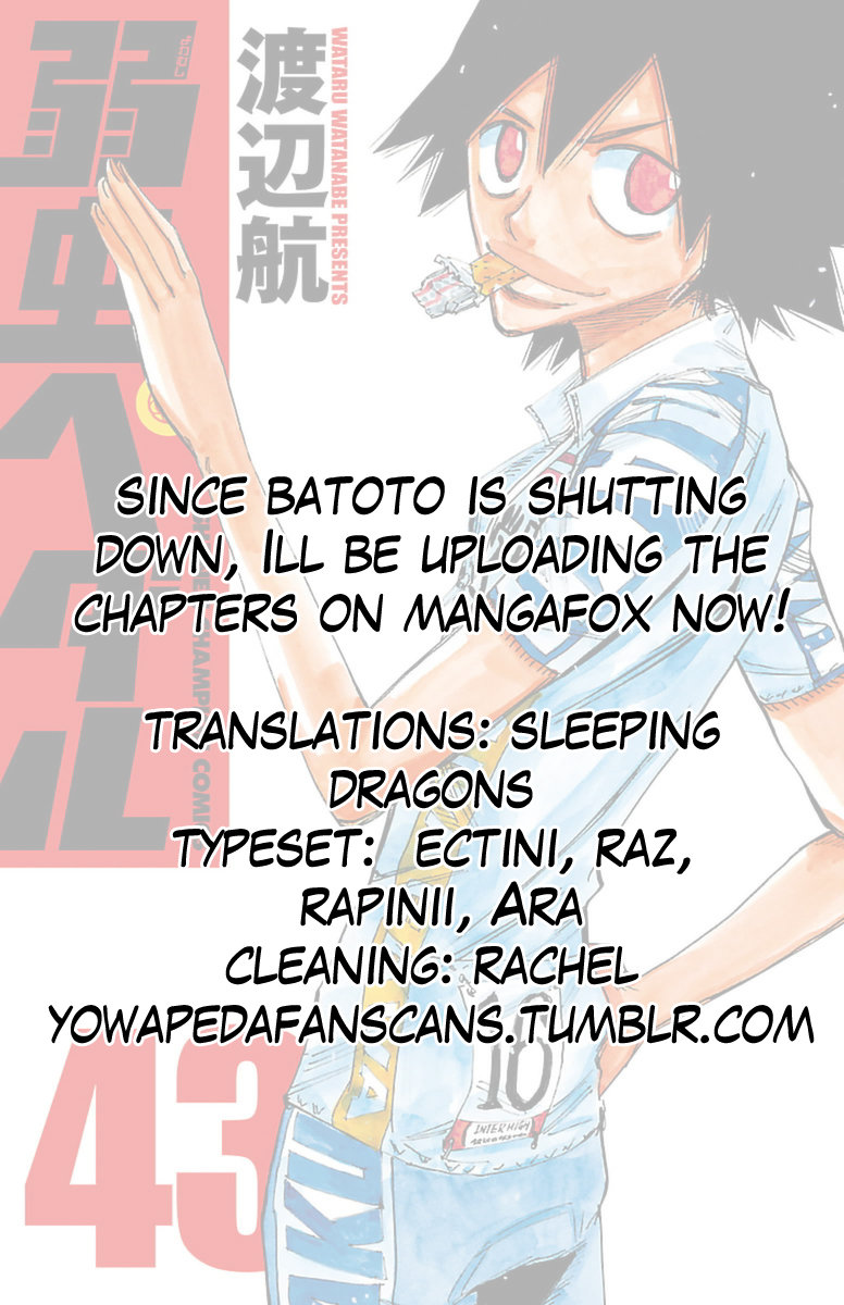 Read Yowamushi Pedal Manga Online