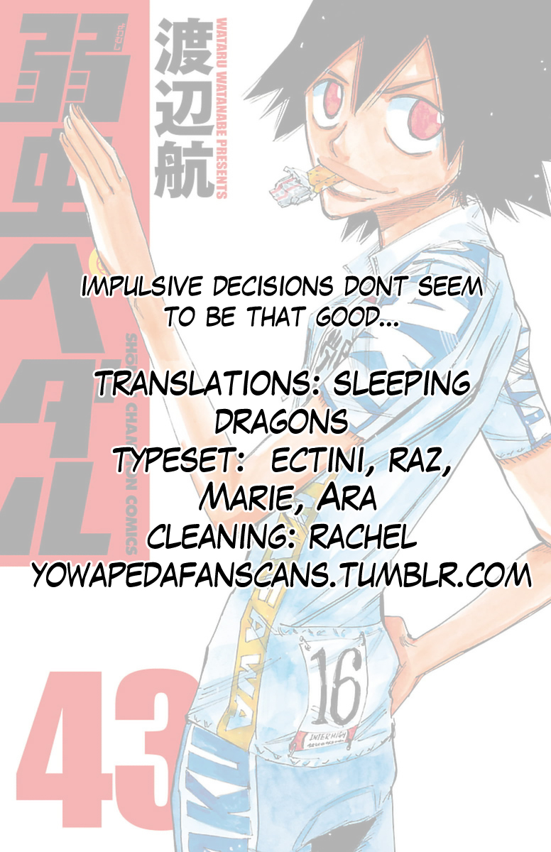 Read Yowamushi Pedal Manga Online