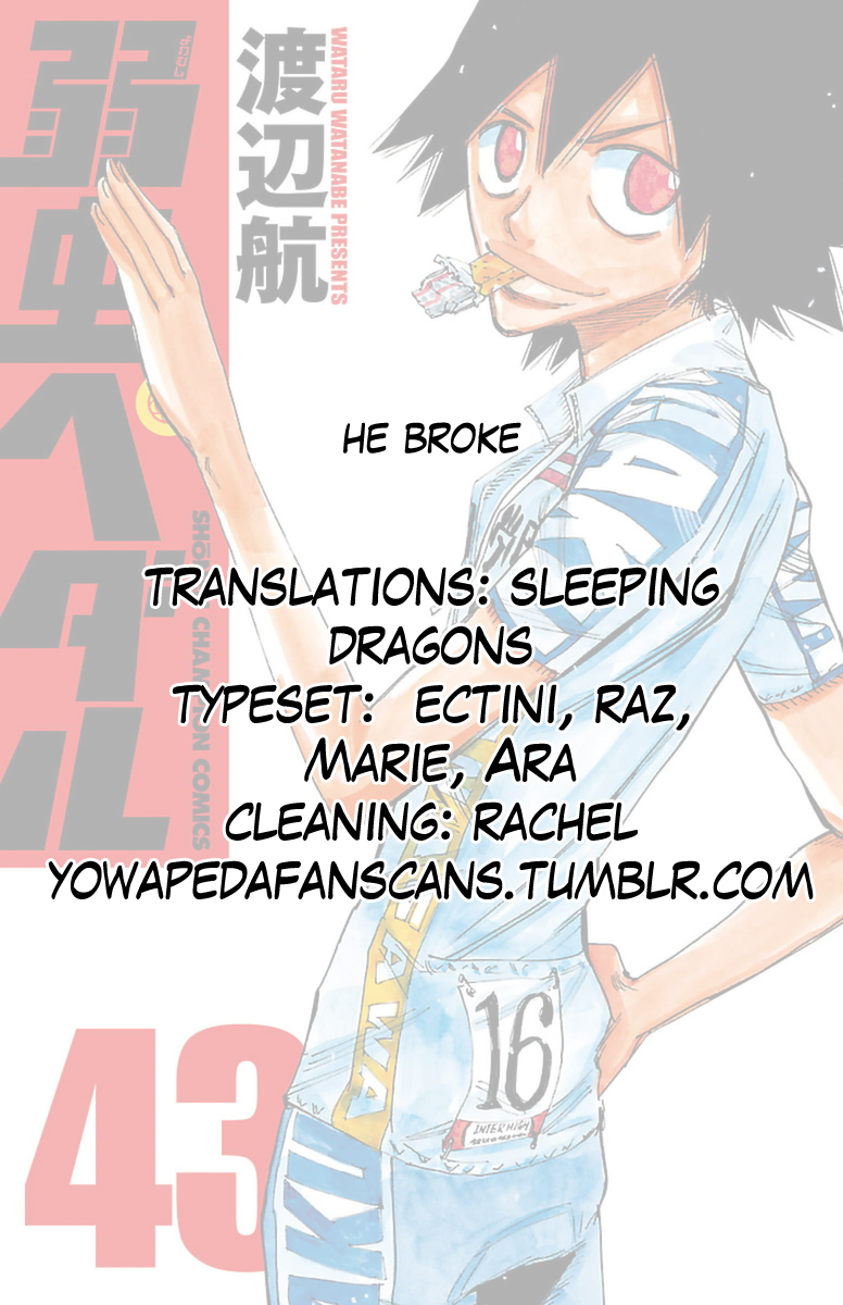 Read Yowamushi Pedal Manga Online