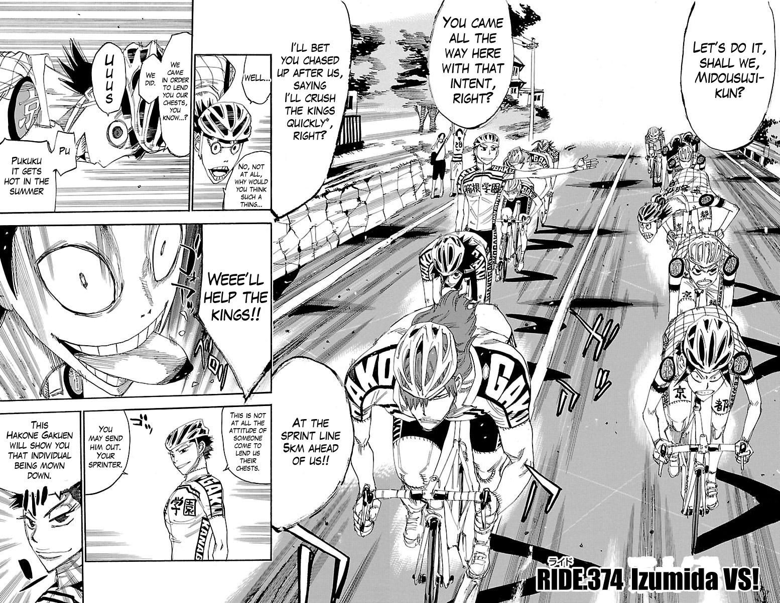 Read Yowamushi Pedal Manga Online