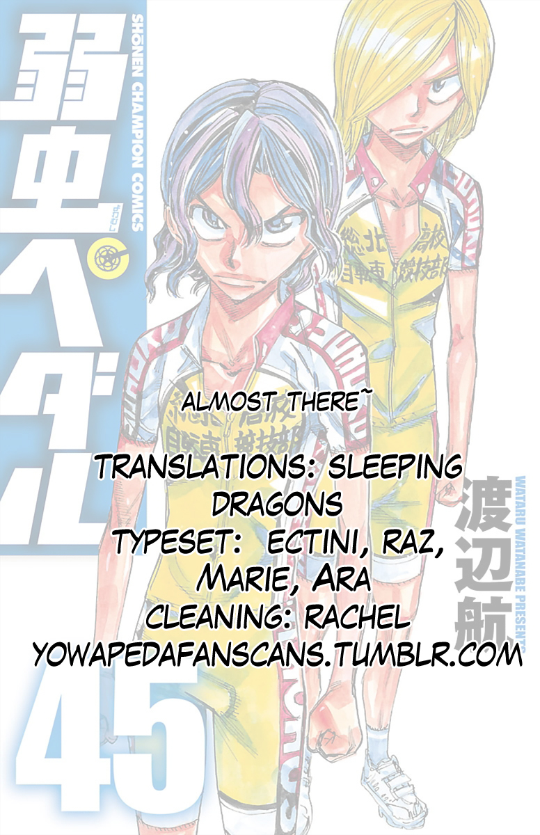 Read Yowamushi Pedal Manga Online