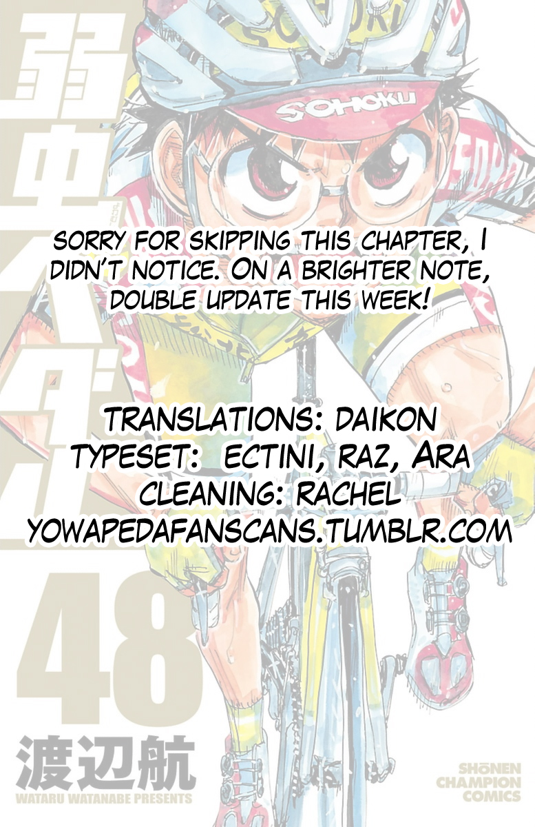 Read Yowamushi Pedal Manga Online