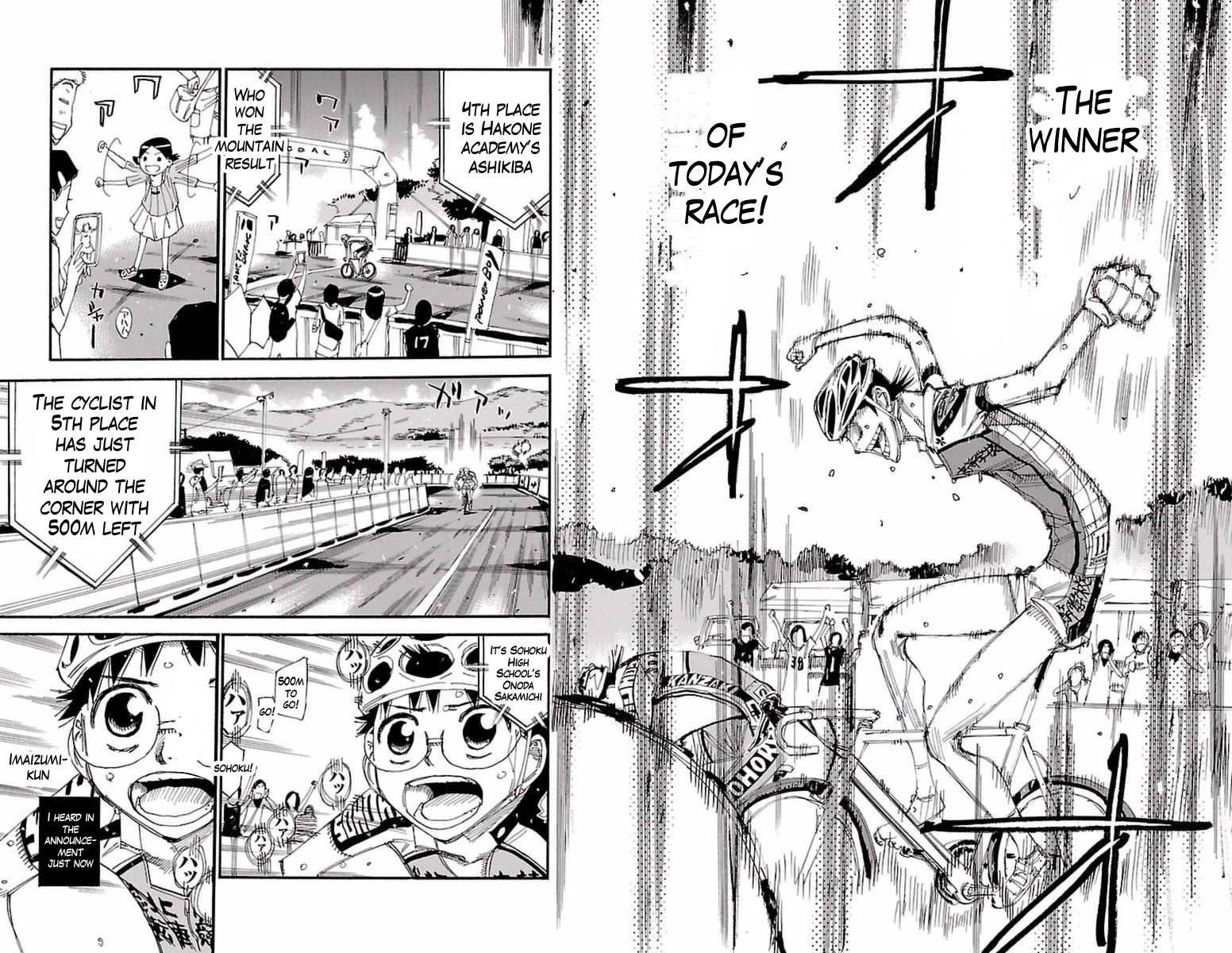 Read Yowamushi Pedal Manga Online