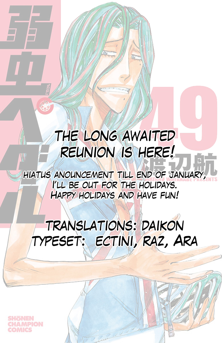 Read Yowamushi Pedal Manga Online