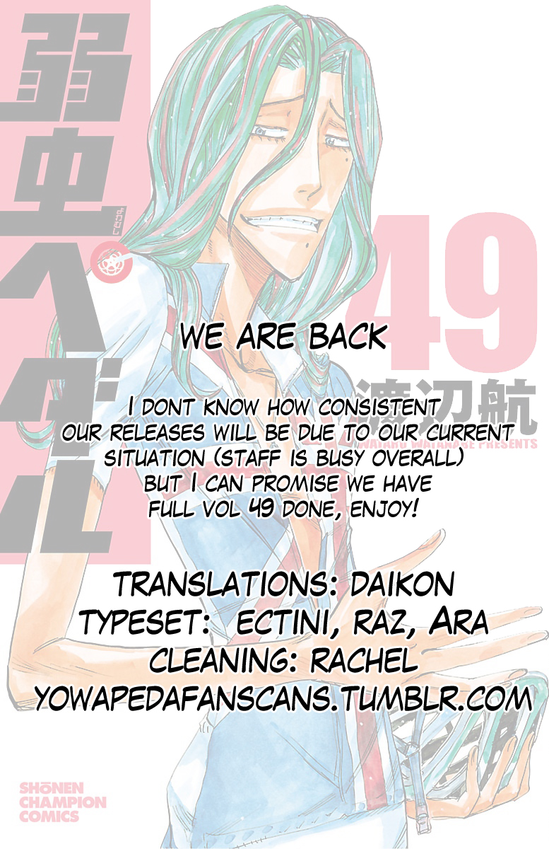 Read Yowamushi Pedal Manga Online