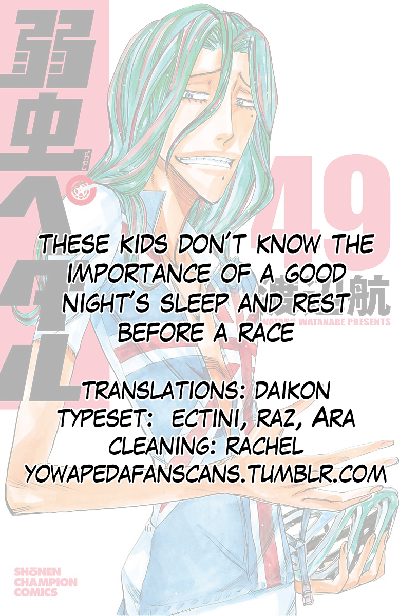 Read Yowamushi Pedal Manga Online