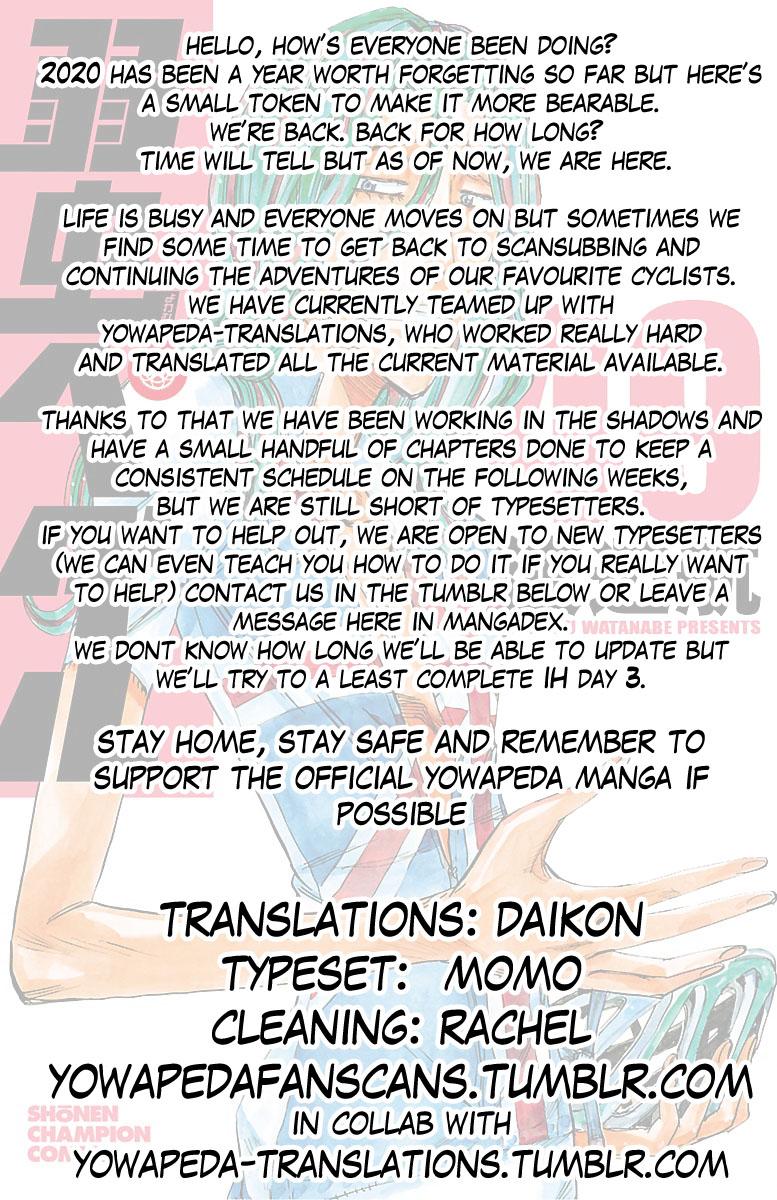 Read Yowamushi Pedal Manga Online