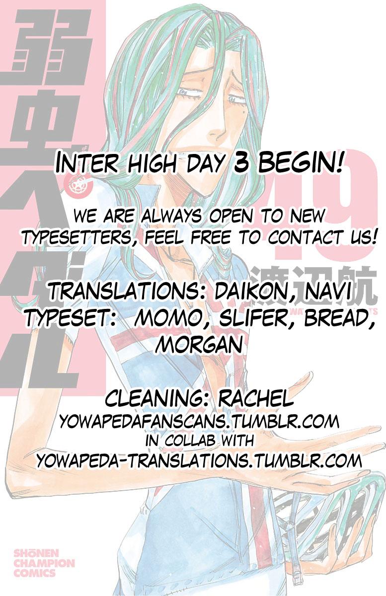 Read Yowamushi Pedal Manga Online