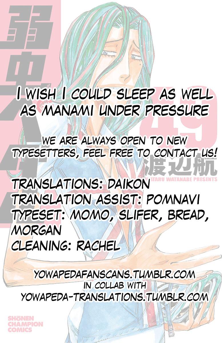 Read Yowamushi Pedal Manga Online