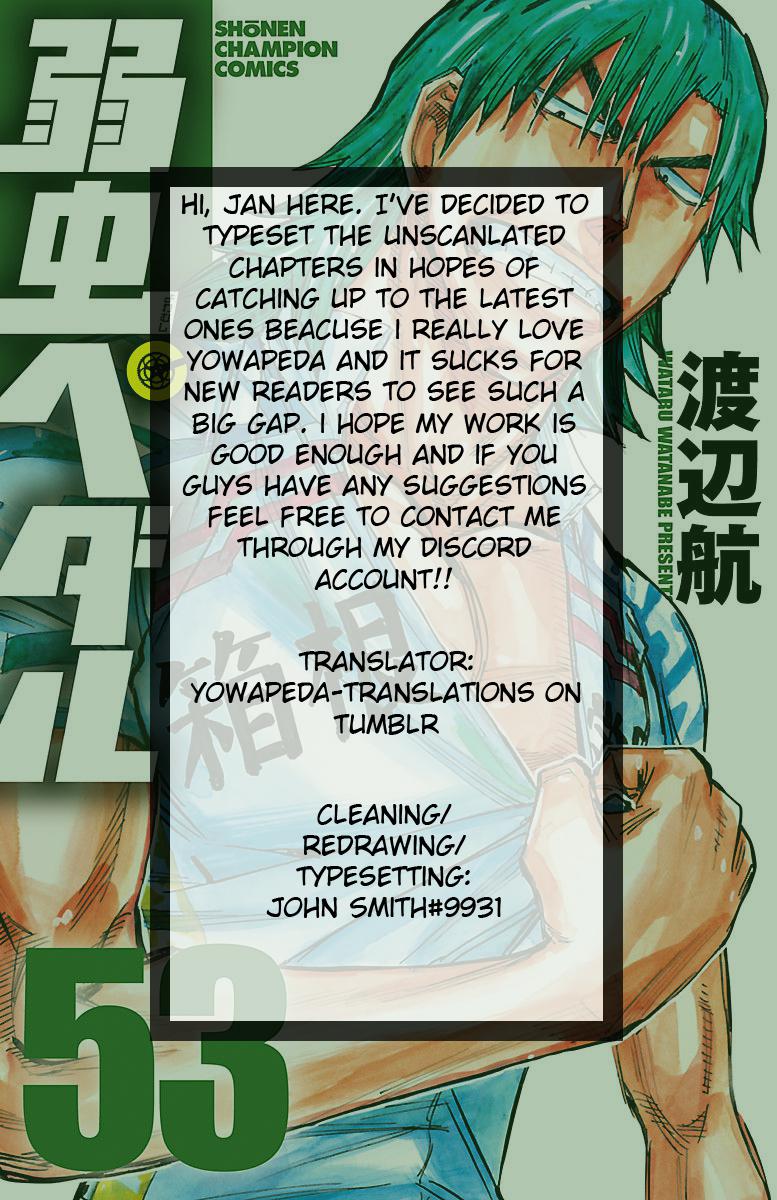 Read Yowamushi Pedal Manga Online