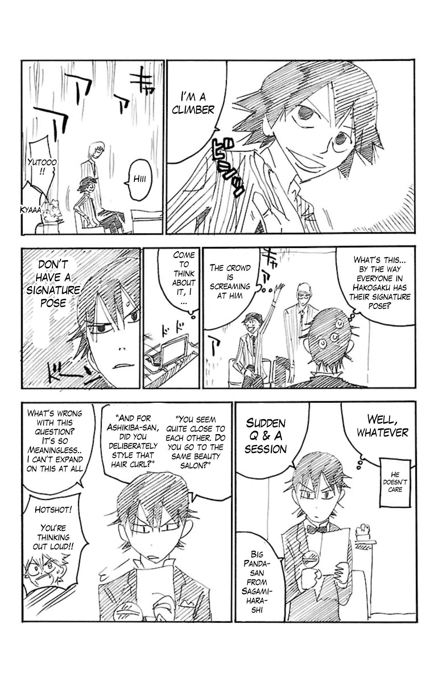 Read Yowamushi Pedal Manga Online