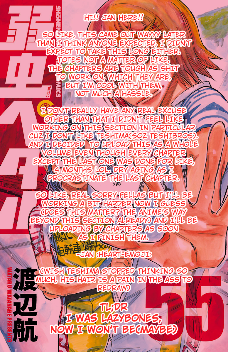 Read Yowamushi Pedal Manga Online
