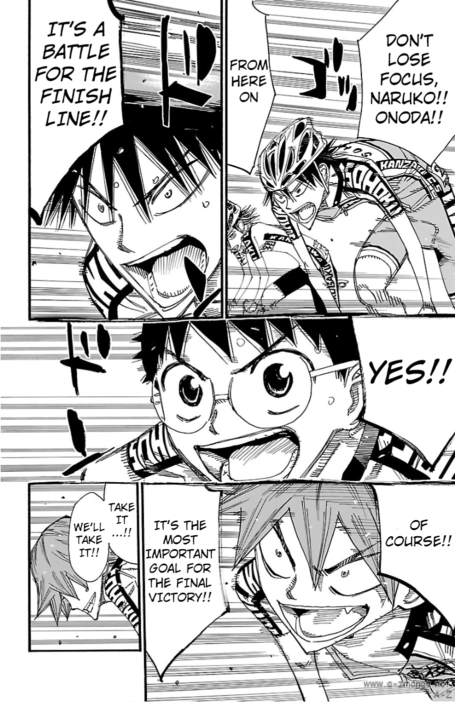 Read Yowamushi Pedal Manga Online