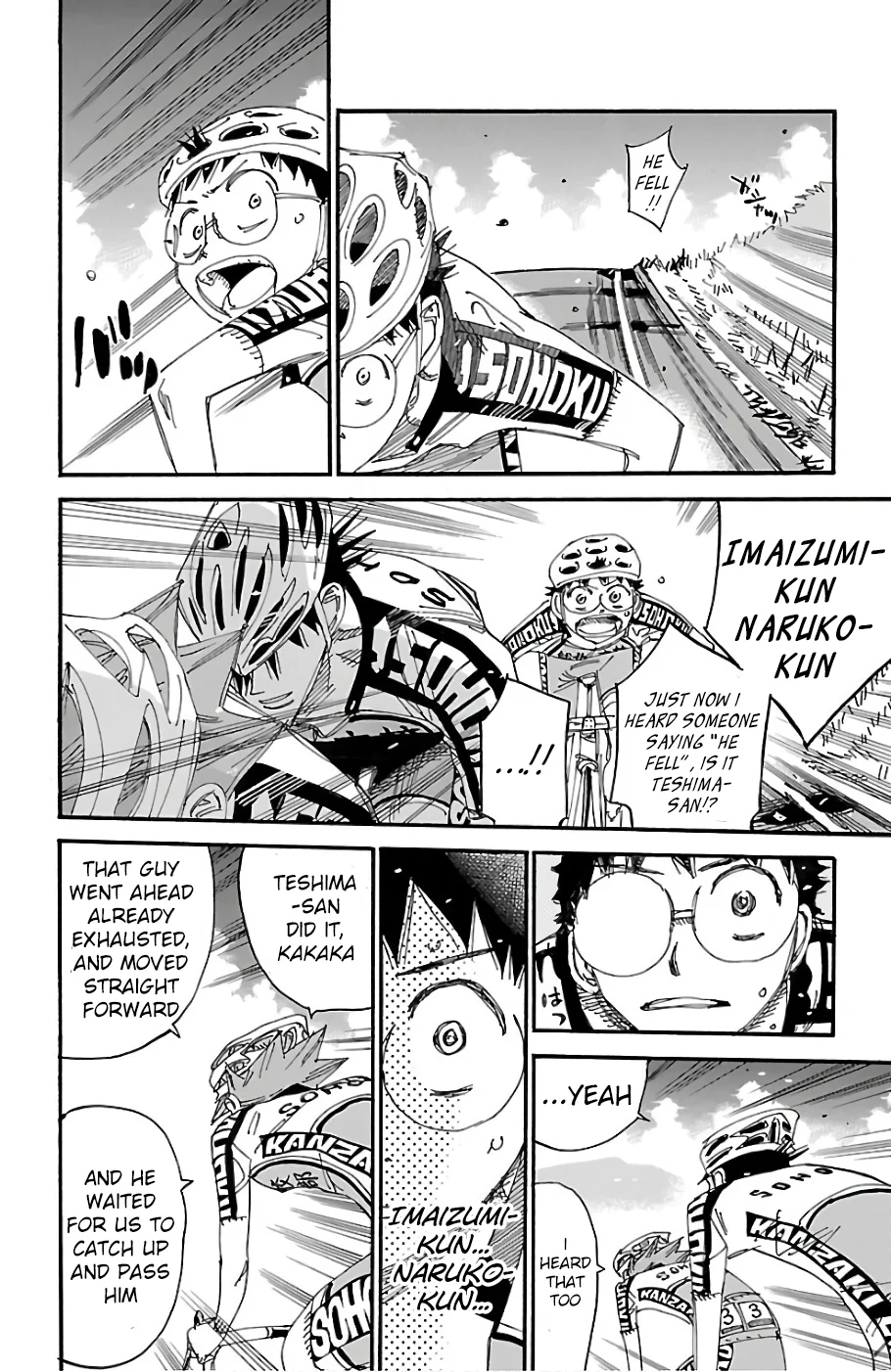 Read Yowamushi Pedal Manga Online
