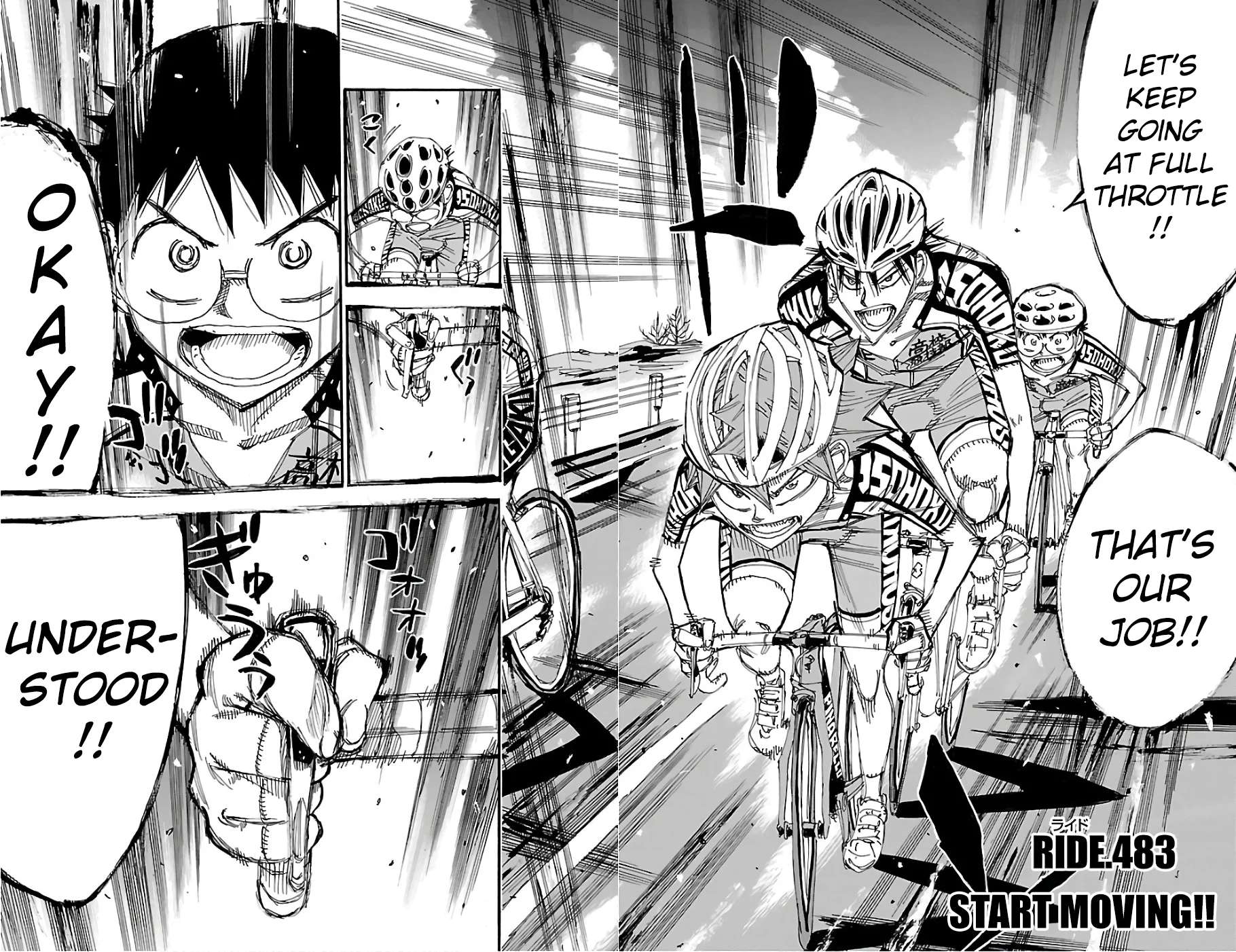 Read Yowamushi Pedal Manga Online