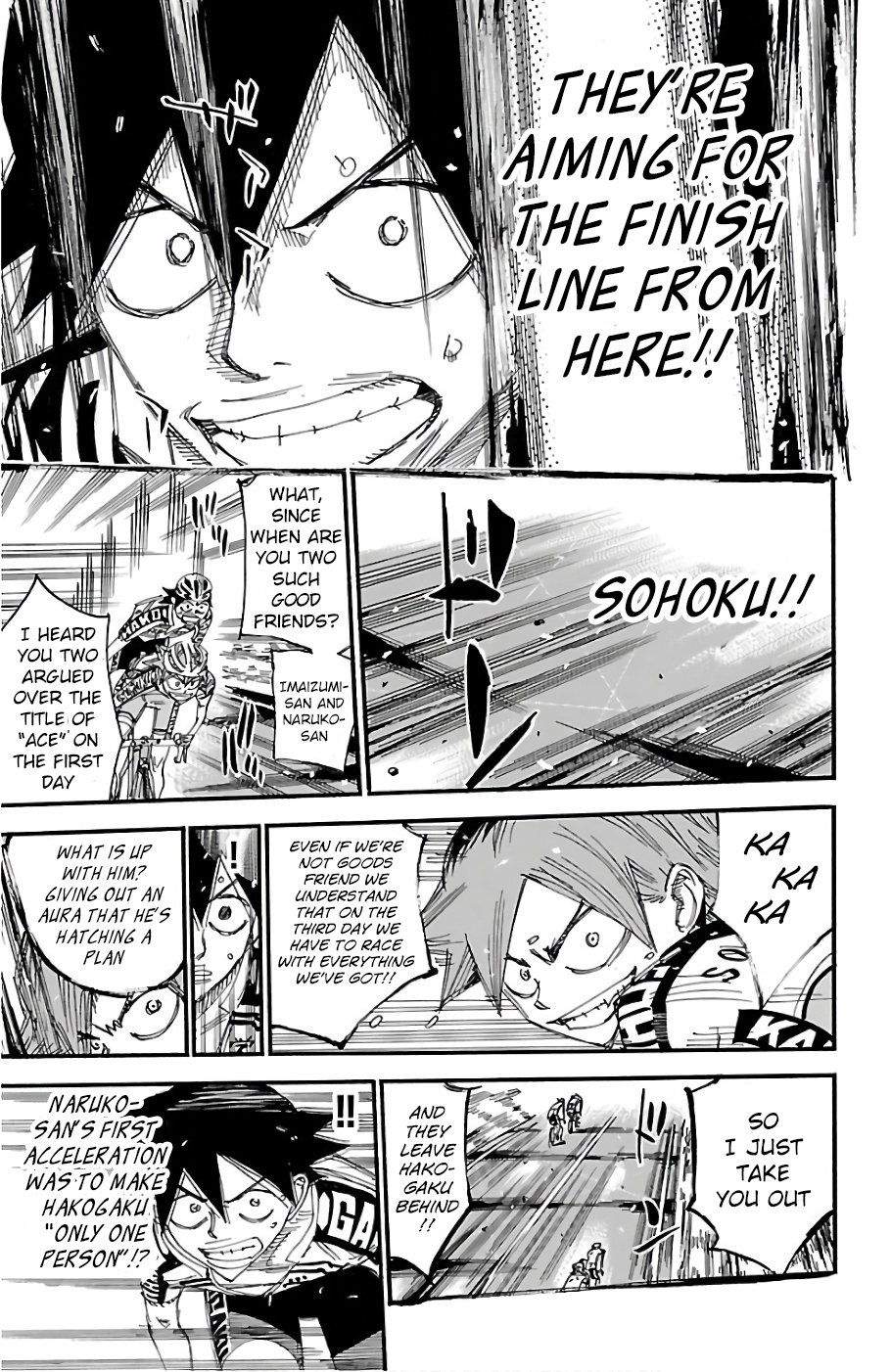 Read Yowamushi Pedal Manga Online