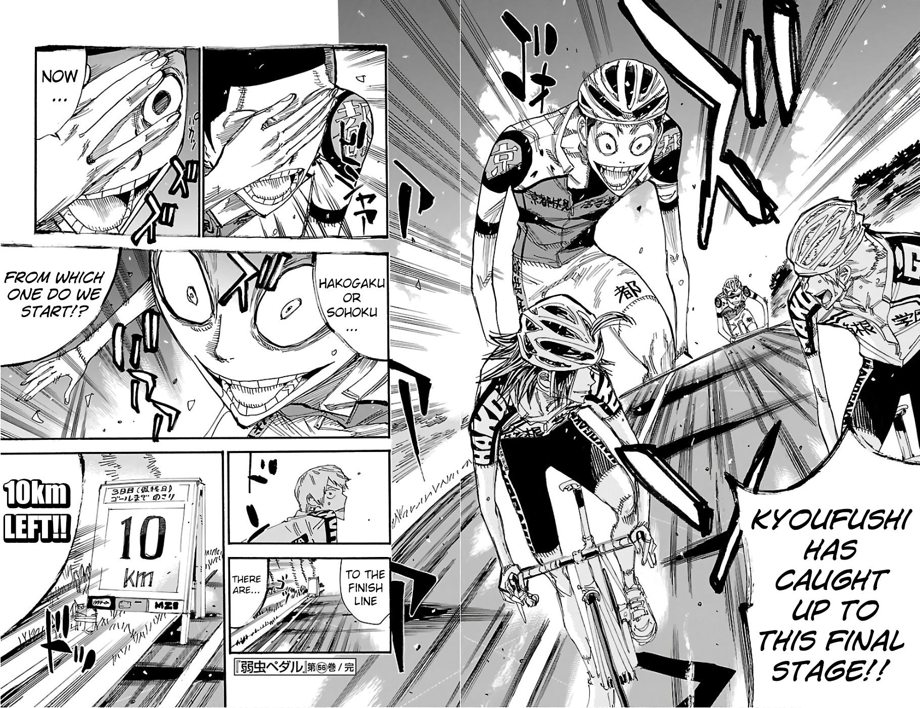 Read Yowamushi Pedal Manga Online