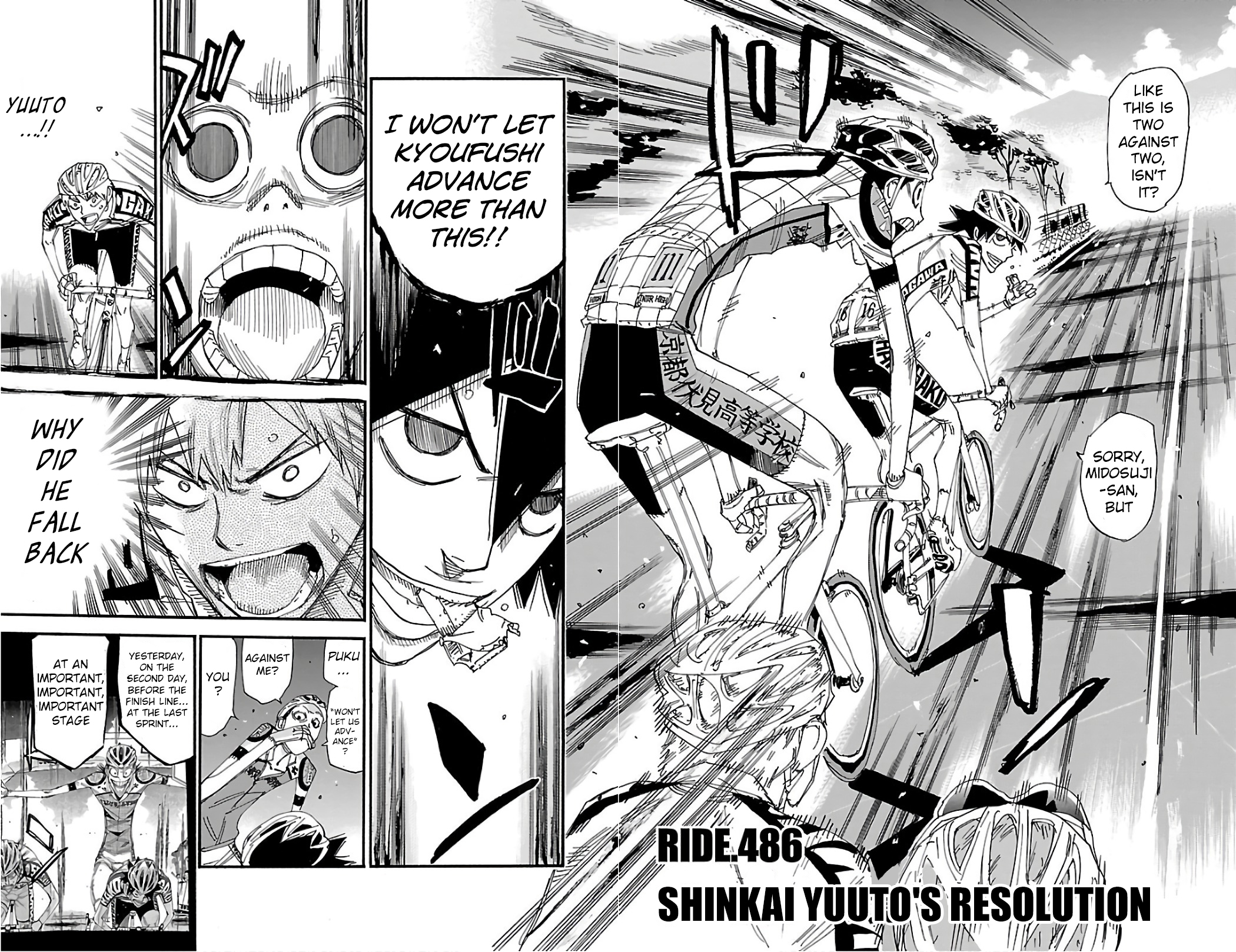 Read Yowamushi Pedal Manga Online