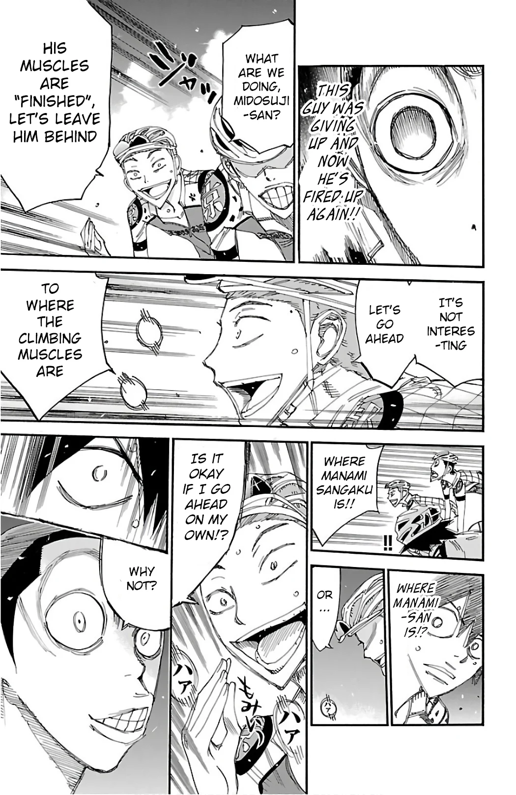 Read Yowamushi Pedal Manga Online