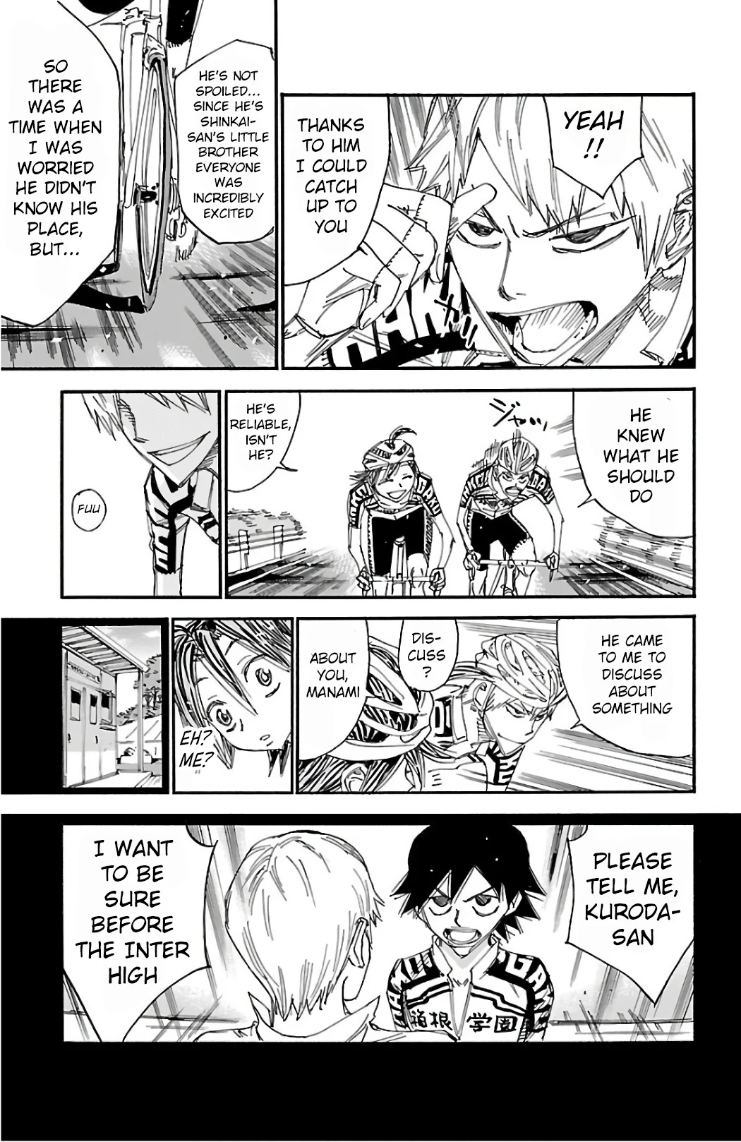 Read Yowamushi Pedal Manga Online