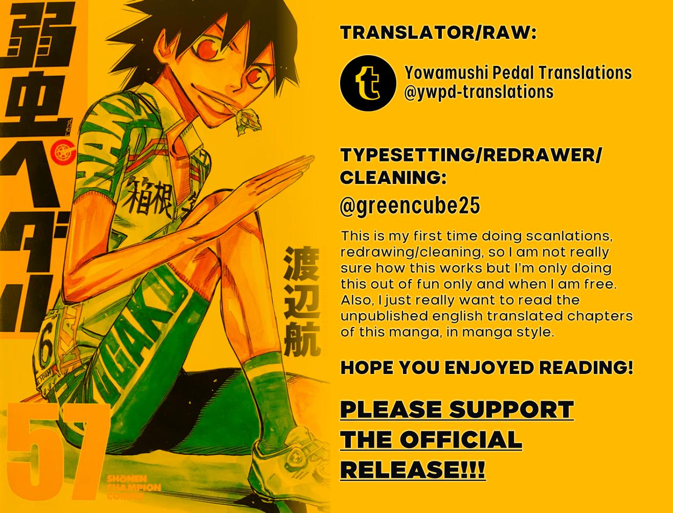 Read Yowamushi Pedal Manga Online