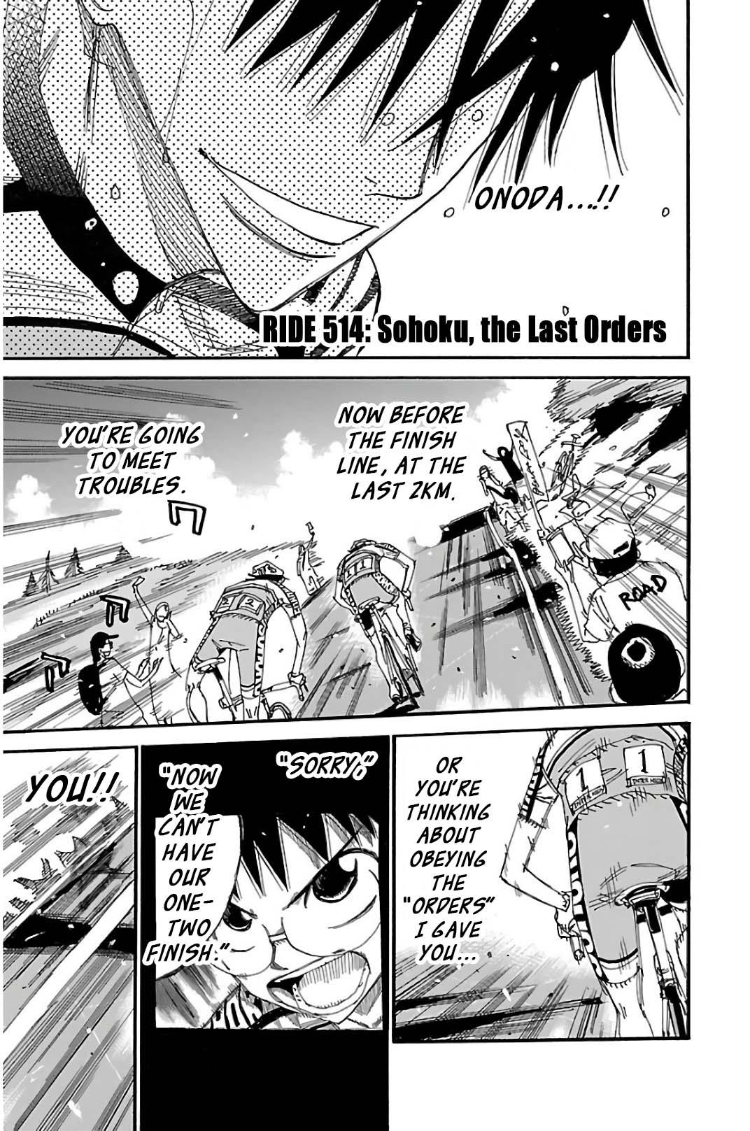 Read Yowamushi Pedal Manga Online