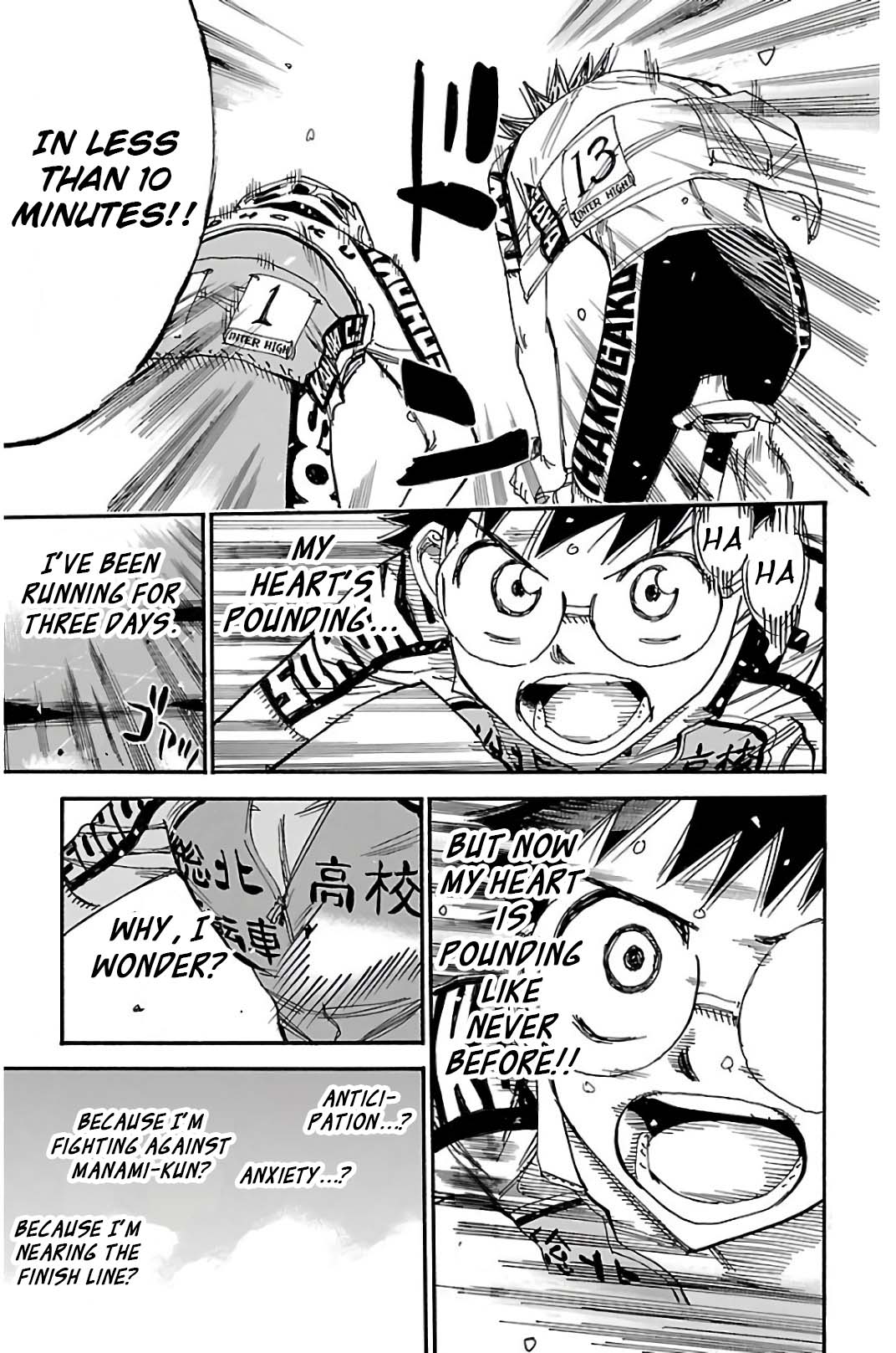Read Yowamushi Pedal Manga Online