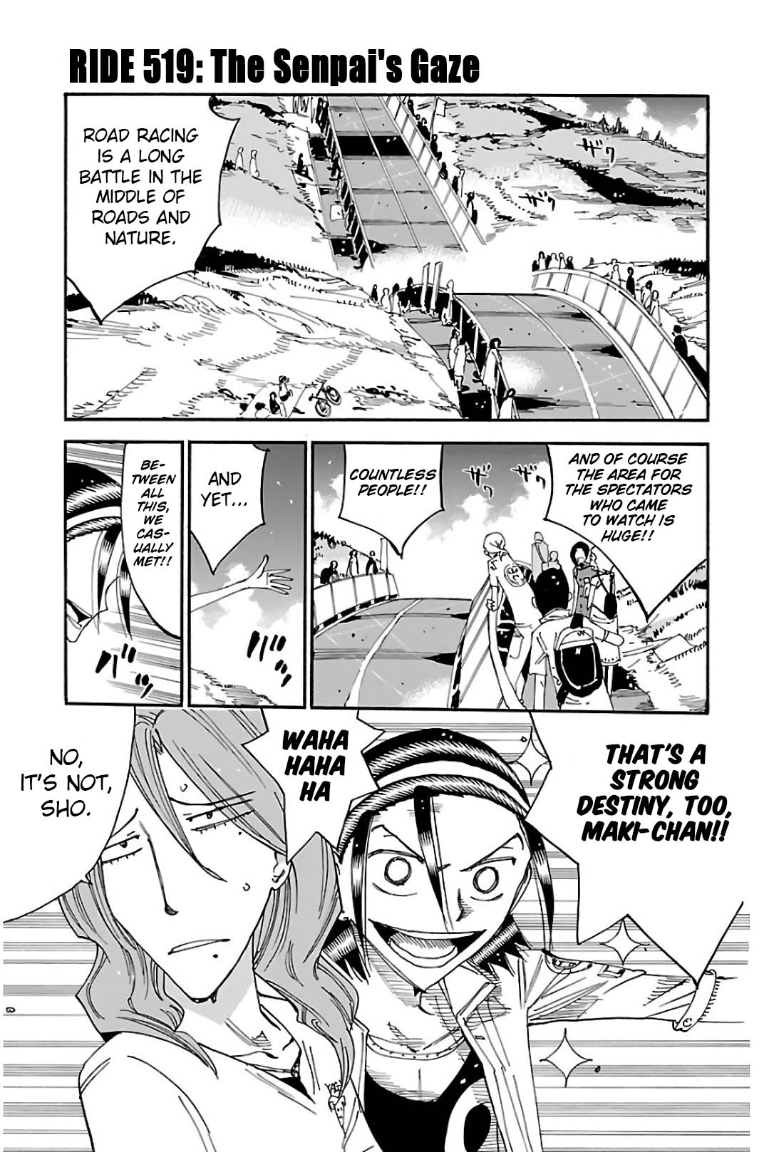 Read Yowamushi Pedal Manga Online