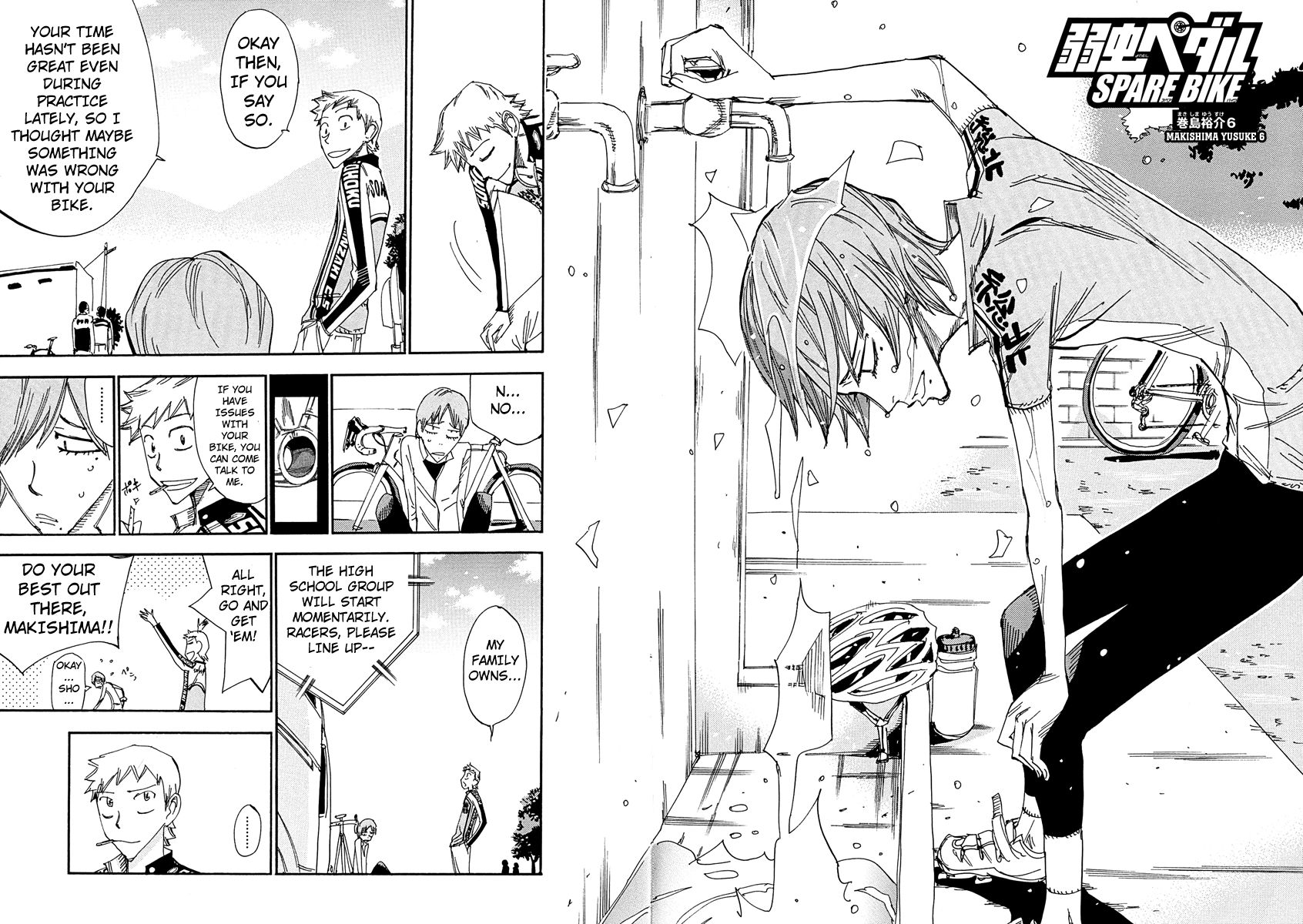 Read Yowamushi Pedal Manga Online