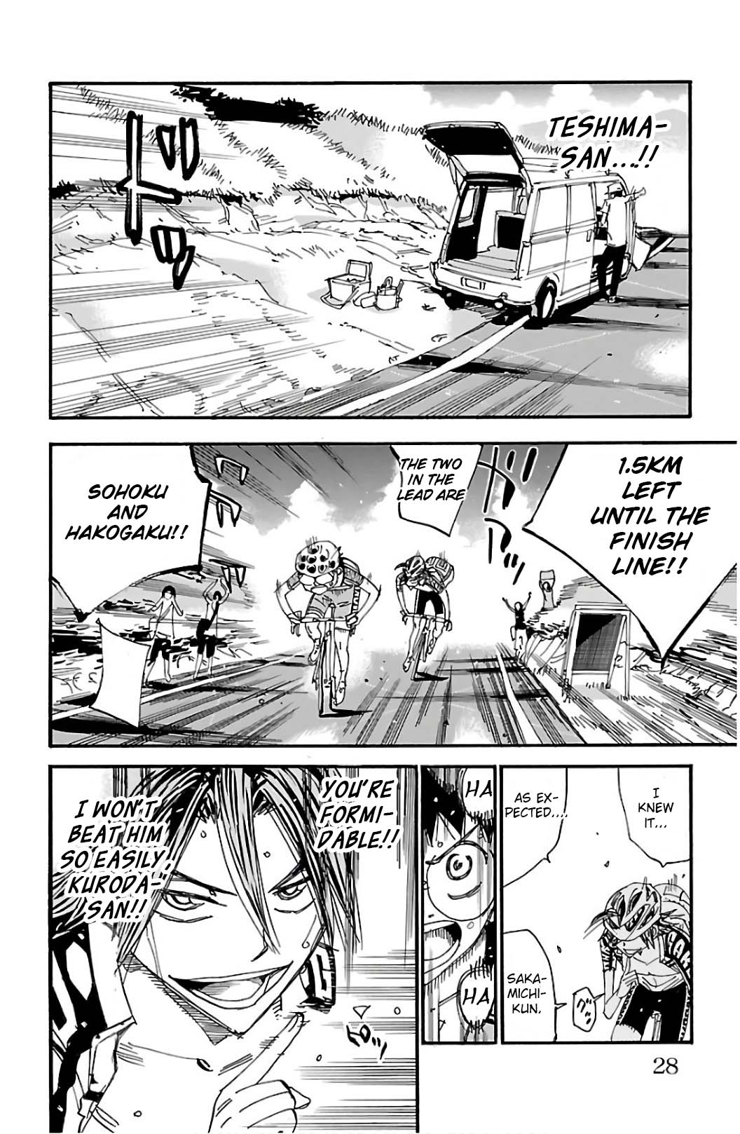 Read Yowamushi Pedal Manga Online
