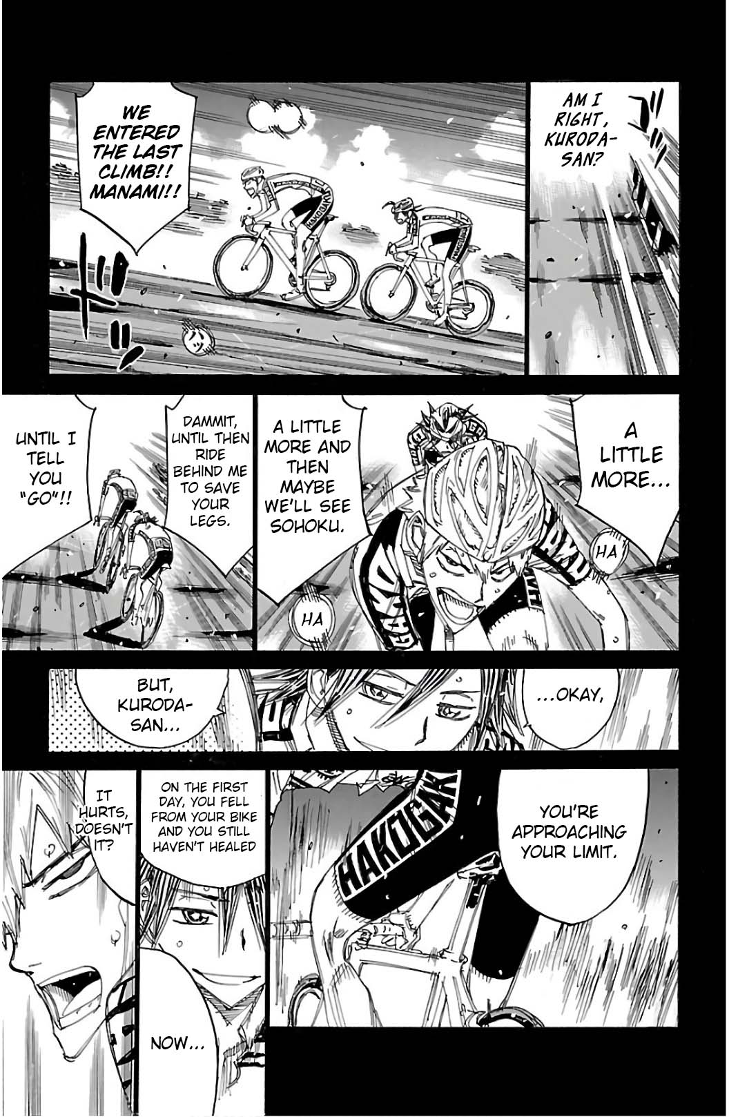 Read Yowamushi Pedal Manga Online