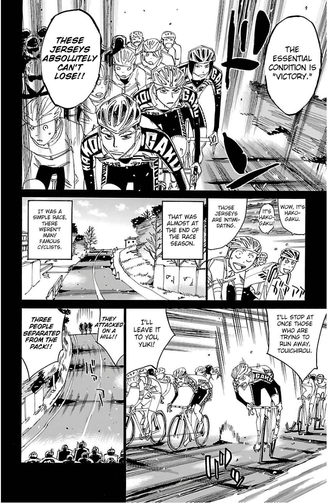 Read Yowamushi Pedal Manga Online