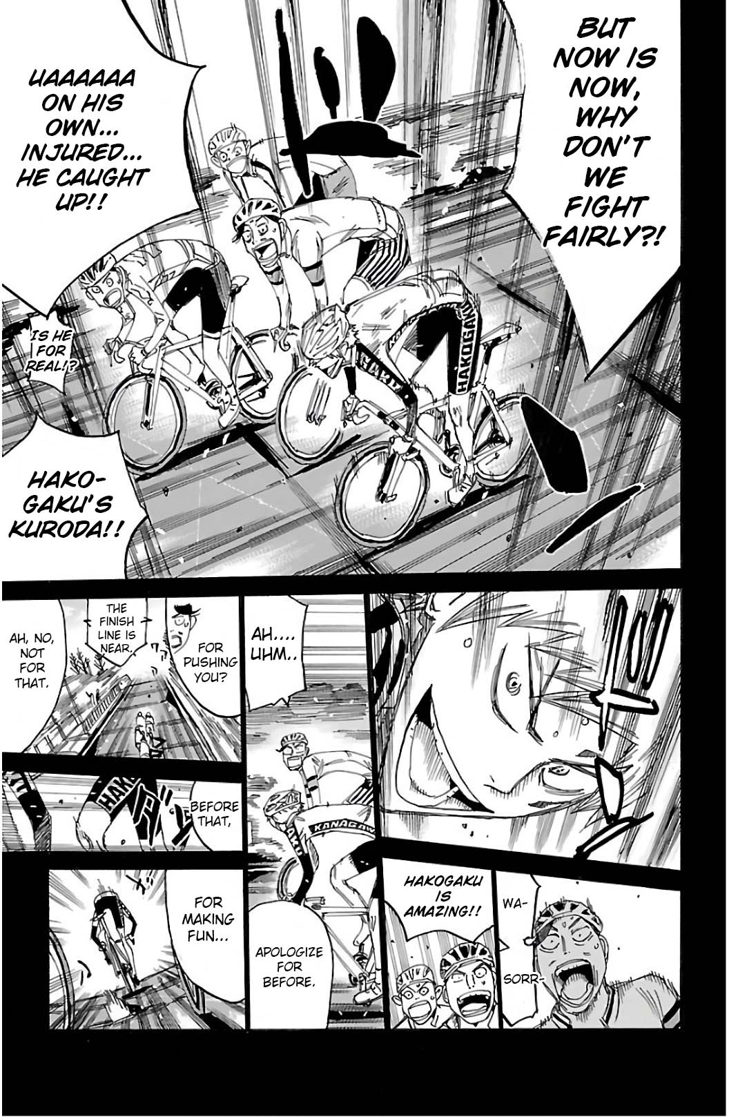 Read Yowamushi Pedal Manga Online