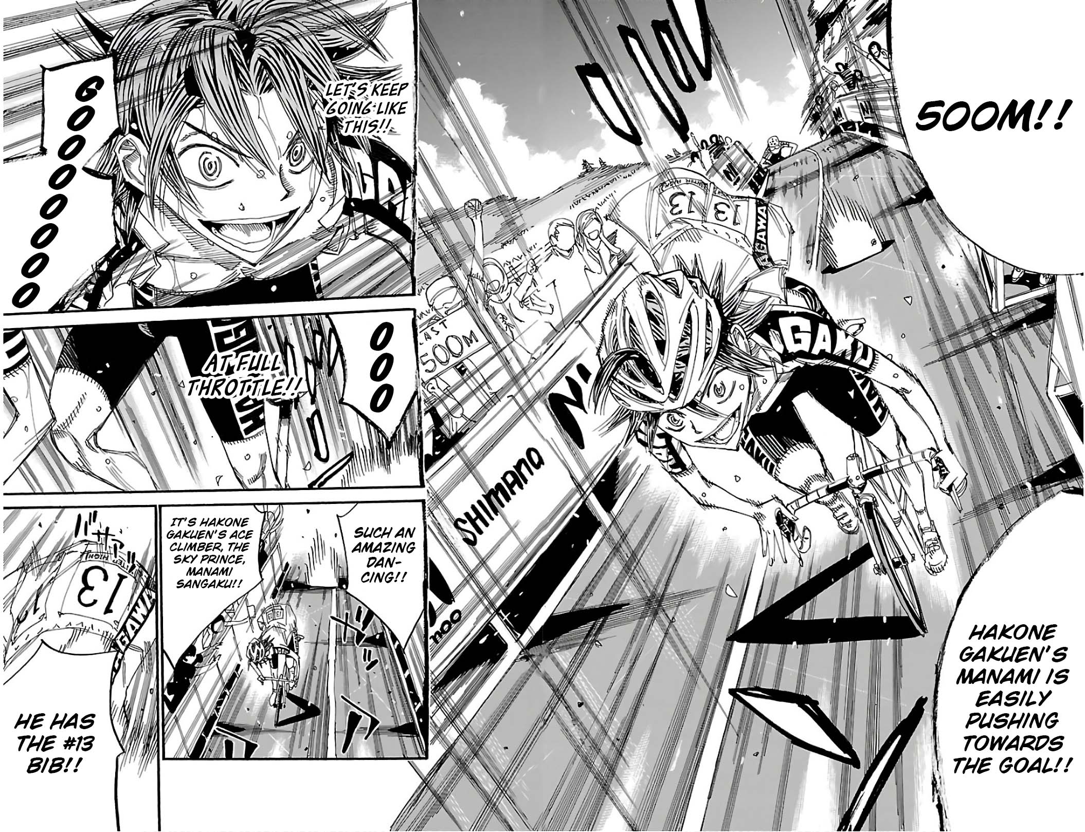 Read Yowamushi Pedal Manga Online