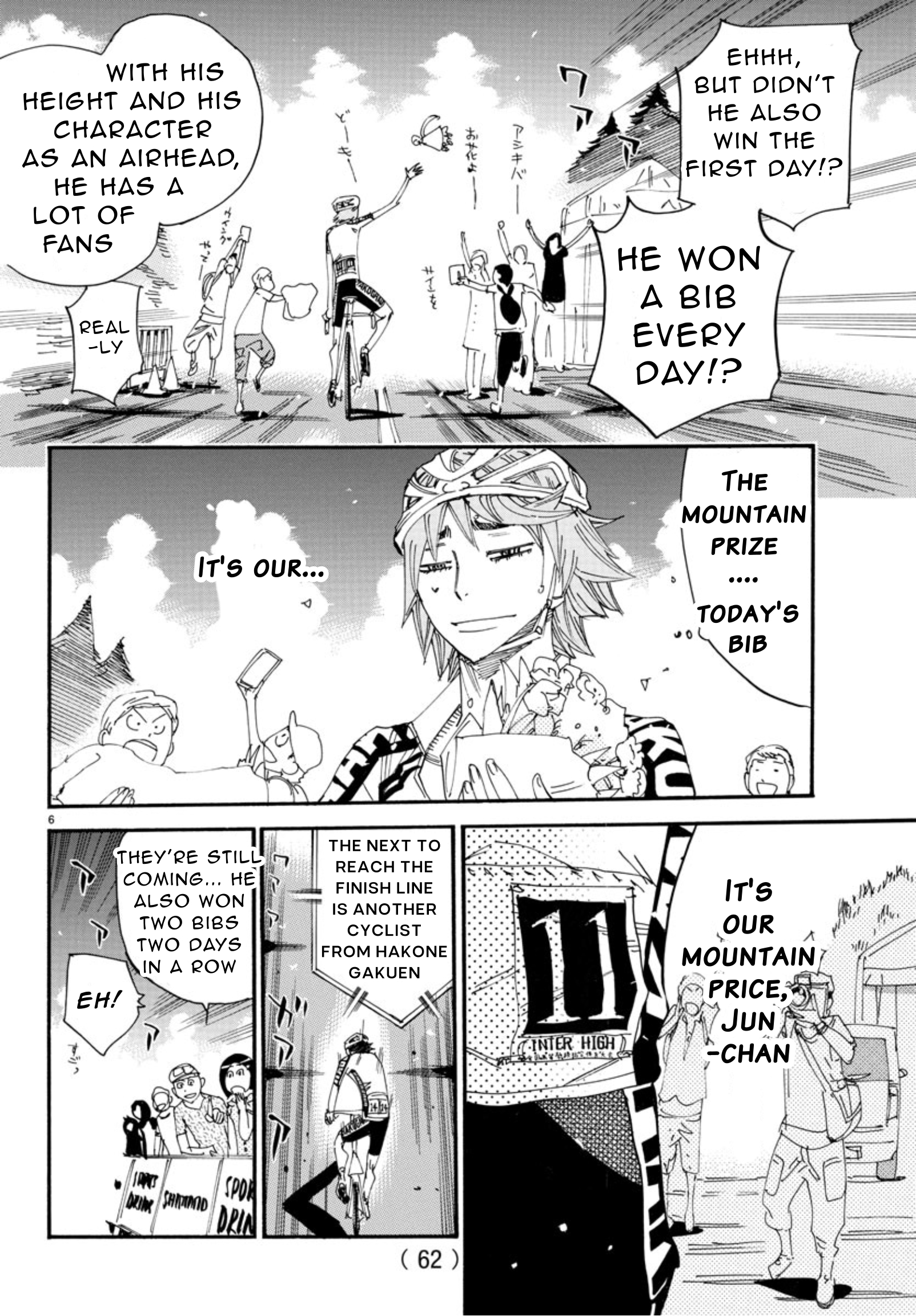 Read Yowamushi Pedal Manga Online